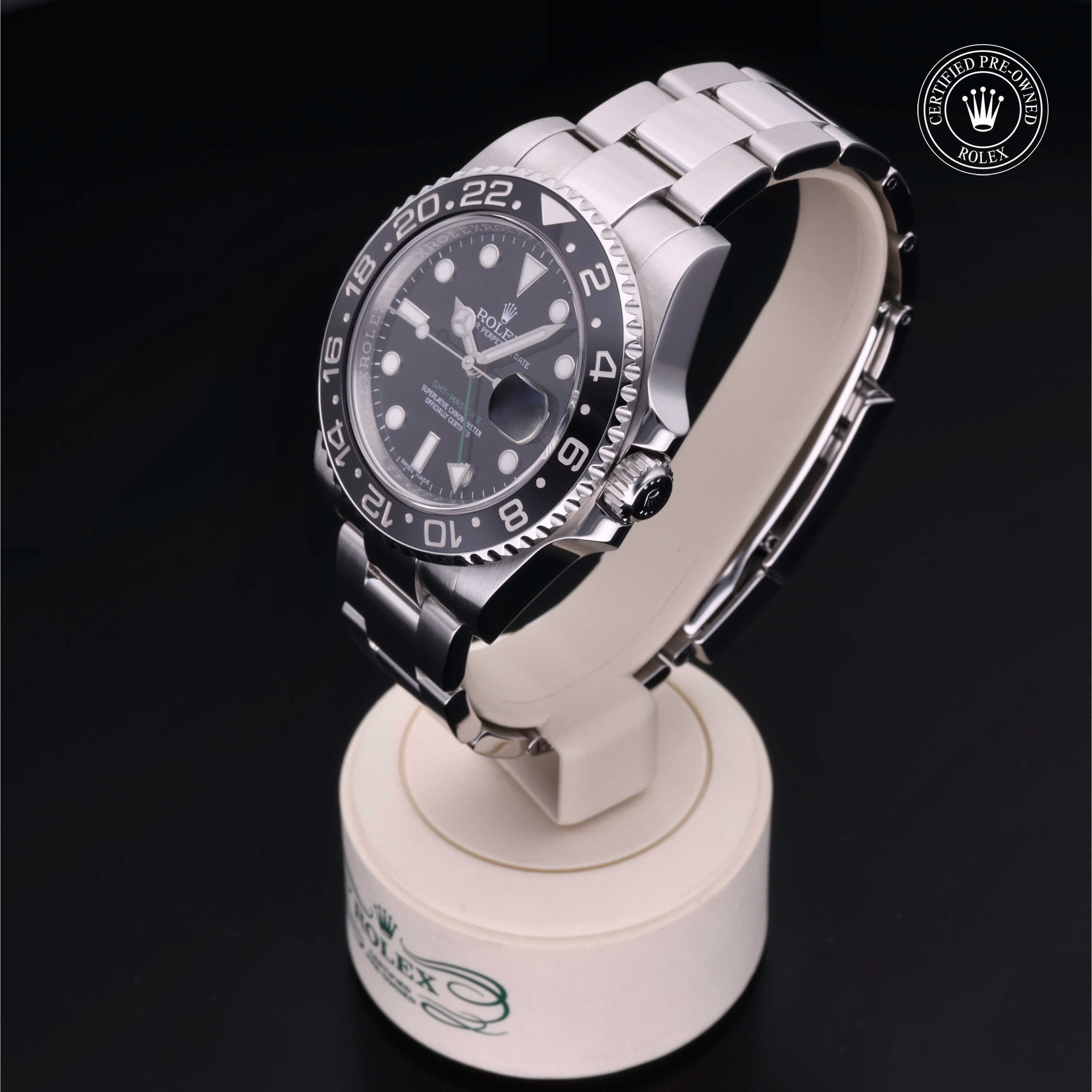 Rolex Certified Pre-Owned GMT-Master II 40mm 116710LN 5J2K4512 - 360° view