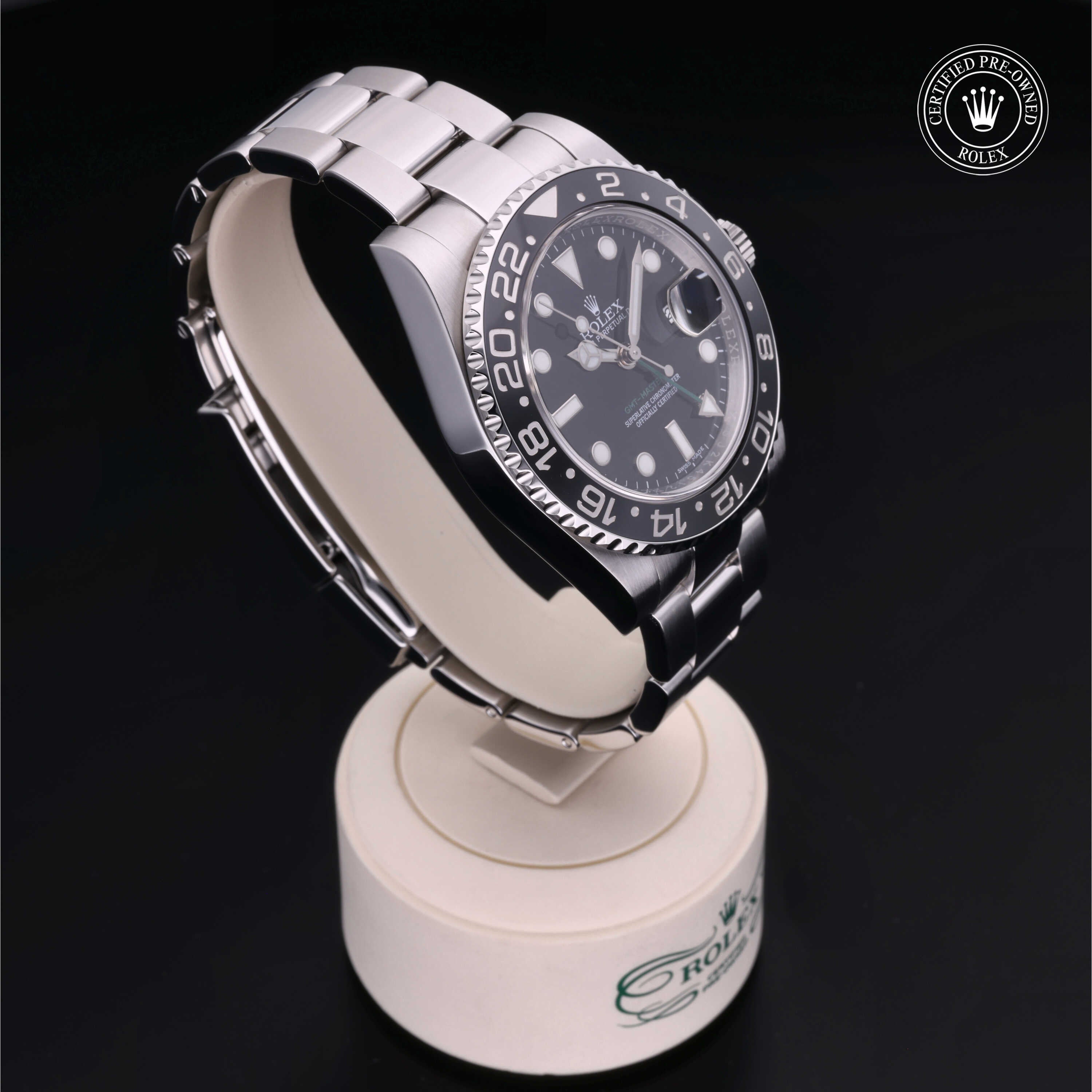 Rolex Certified Pre-Owned GMT-Master II 40mm 116710LN 5J2K4512 - 360° view