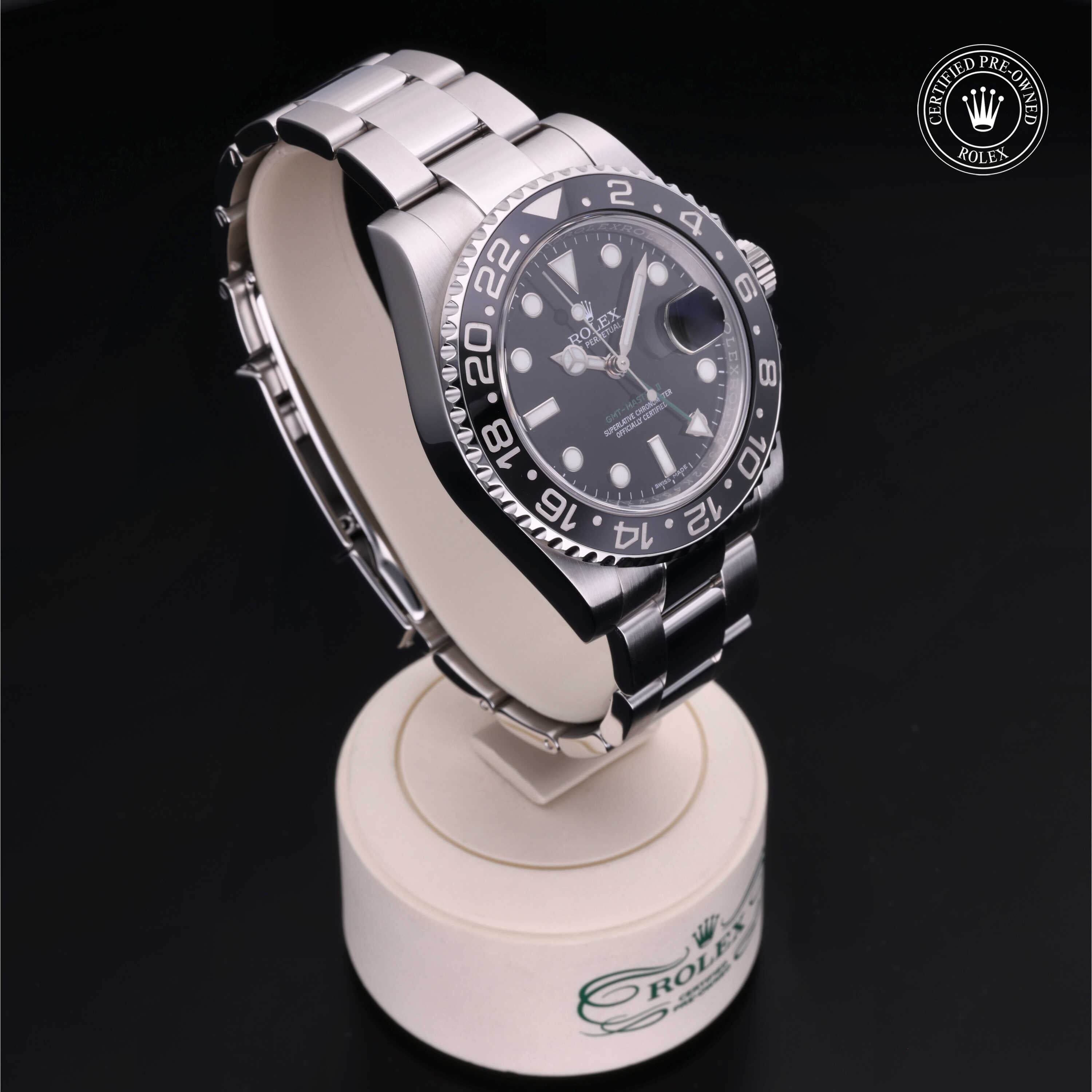 Rolex Certified Pre-Owned GMT-Master II 40mm 116710LN 5J2K4512 - 360° view
