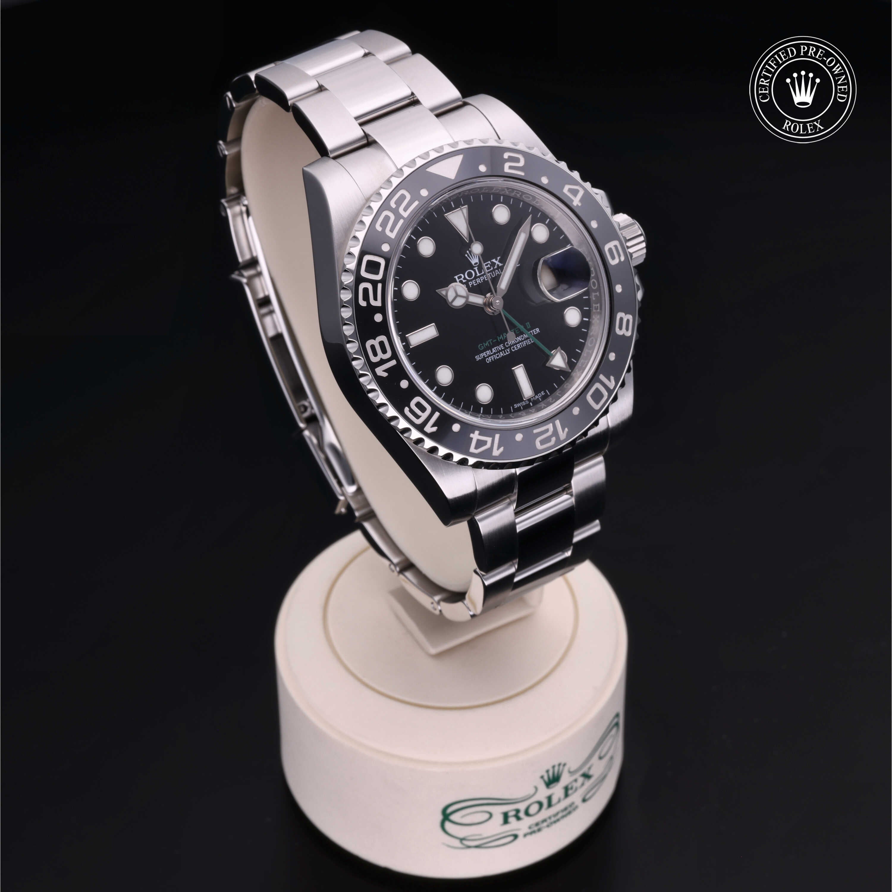 Rolex Certified Pre-Owned GMT-Master II 40mm 116710LN 5J2K4512 - 360° view