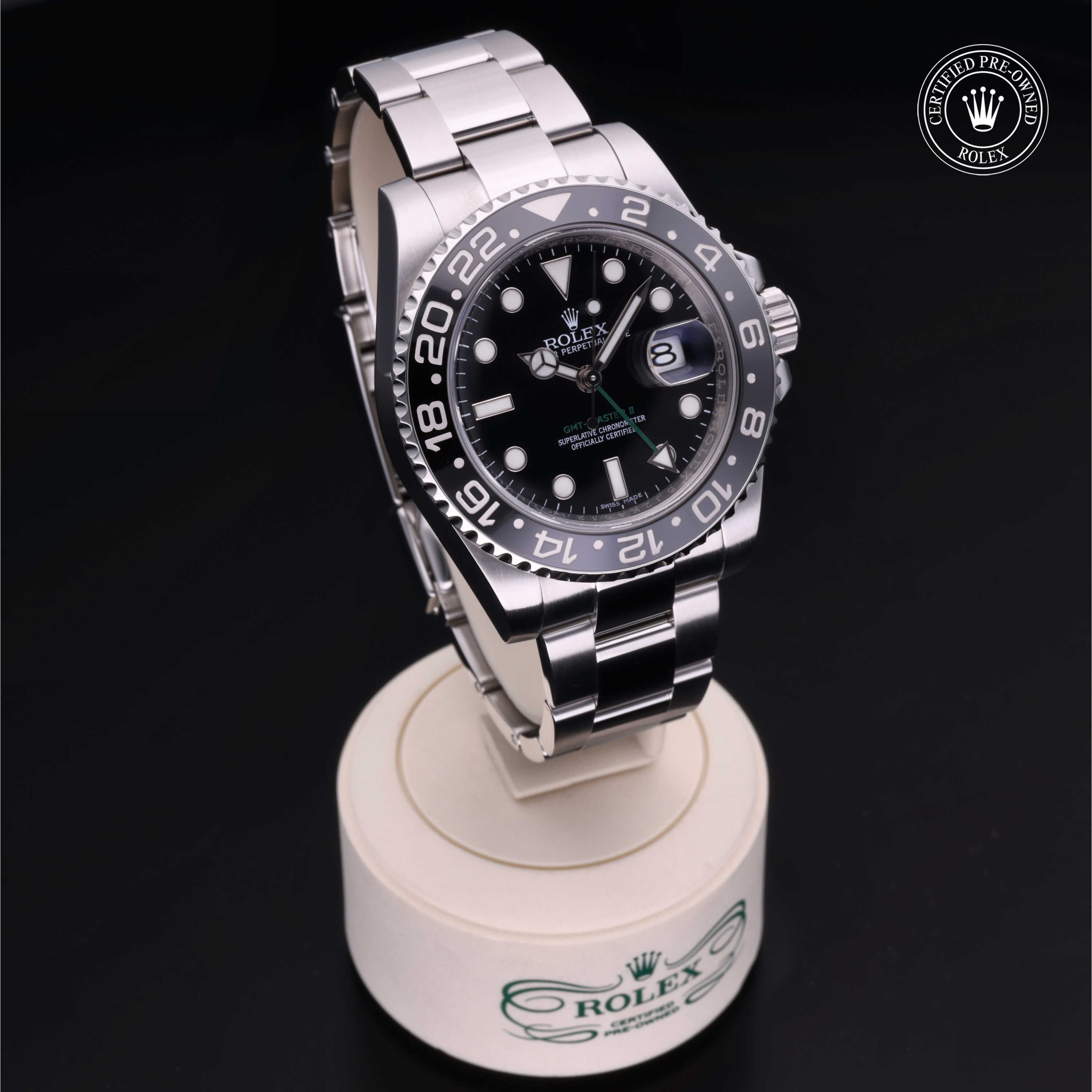 Rolex Certified Pre-Owned GMT-Master II 40mm 116710LN 5J2K4512 - 360° view