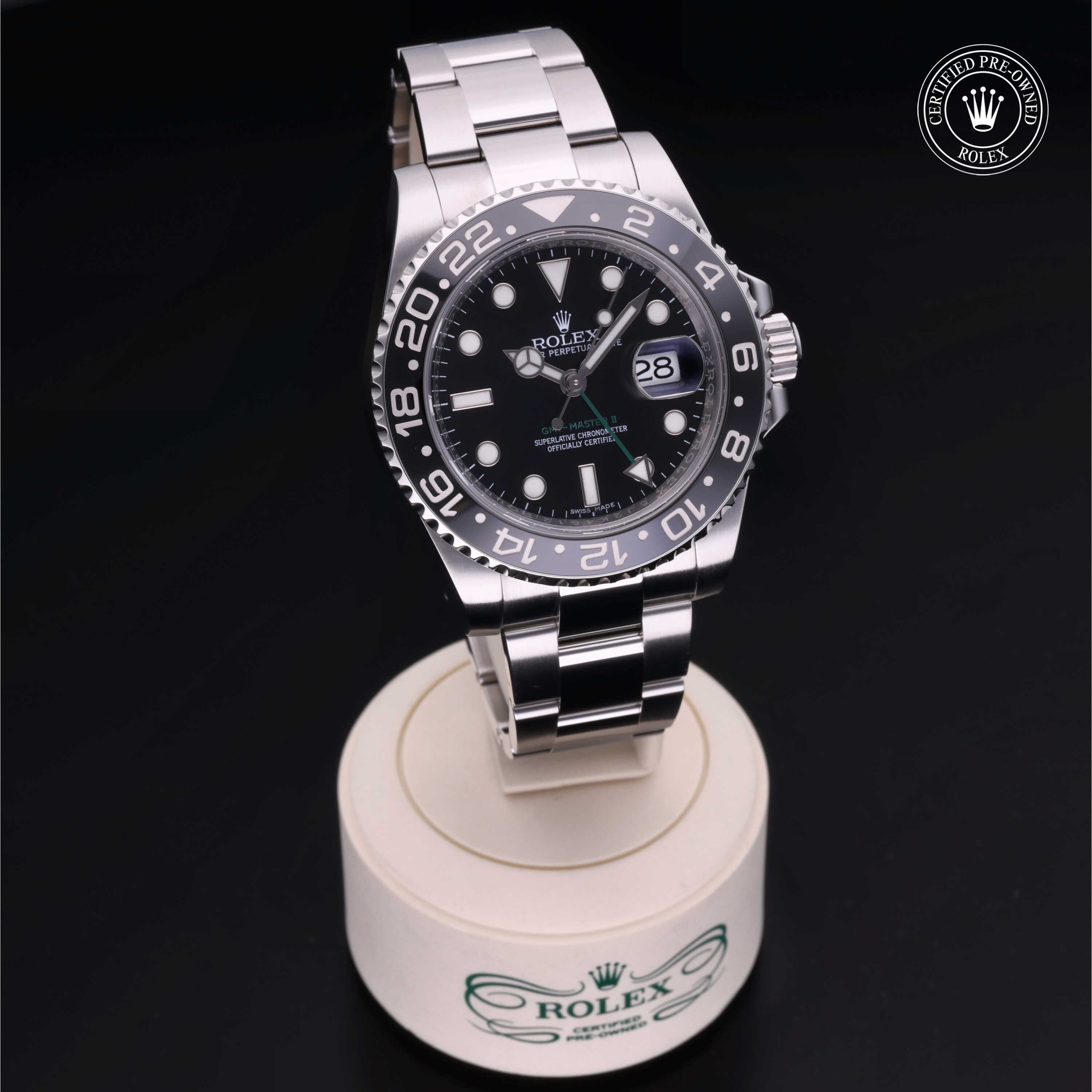 Rolex Certified Pre-Owned GMT-Master II 40mm 116710LN 5J2K4512 - 360° view