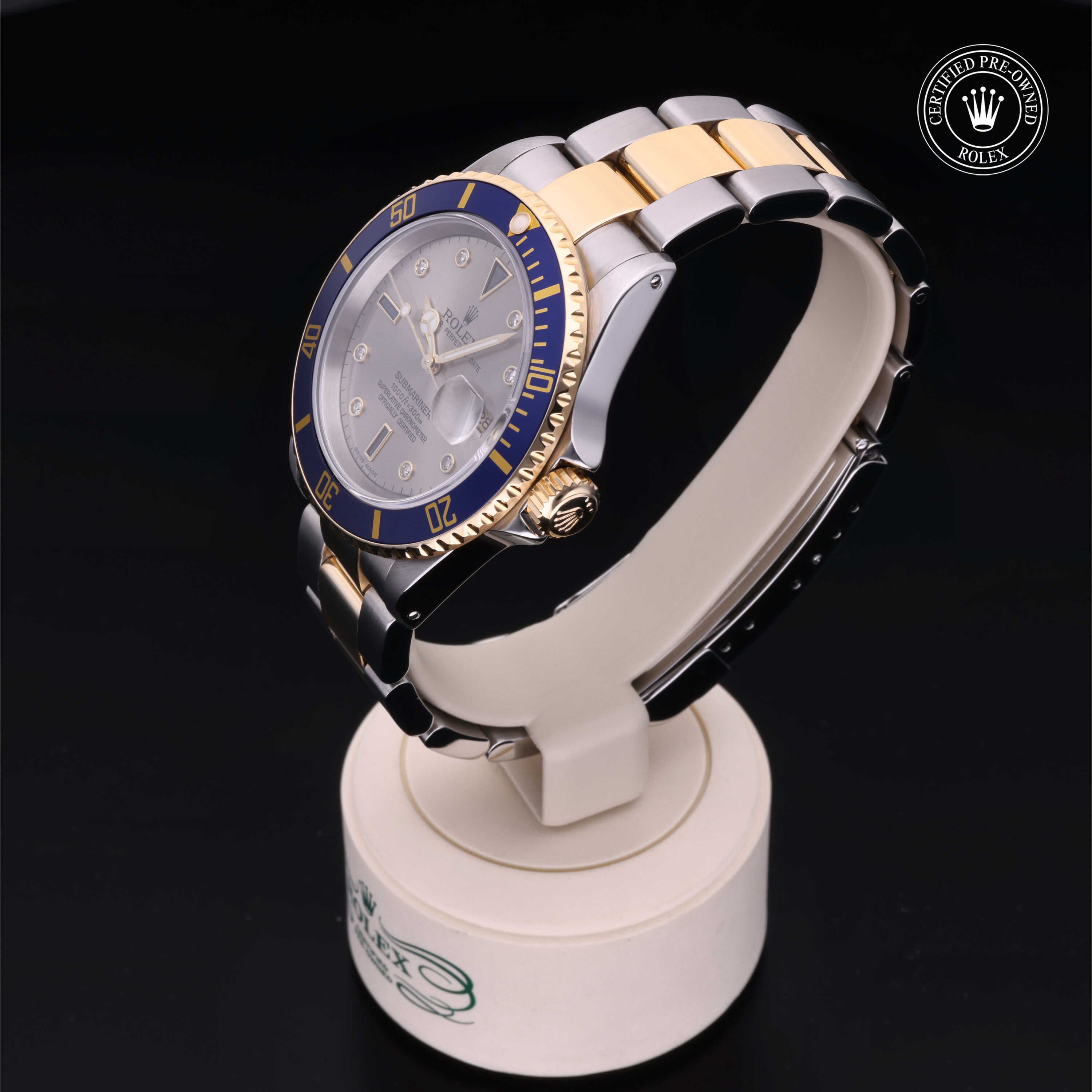 Rolex Certified Pre-Owned Submariner Date 40mm 16613 P947598 - 360° view