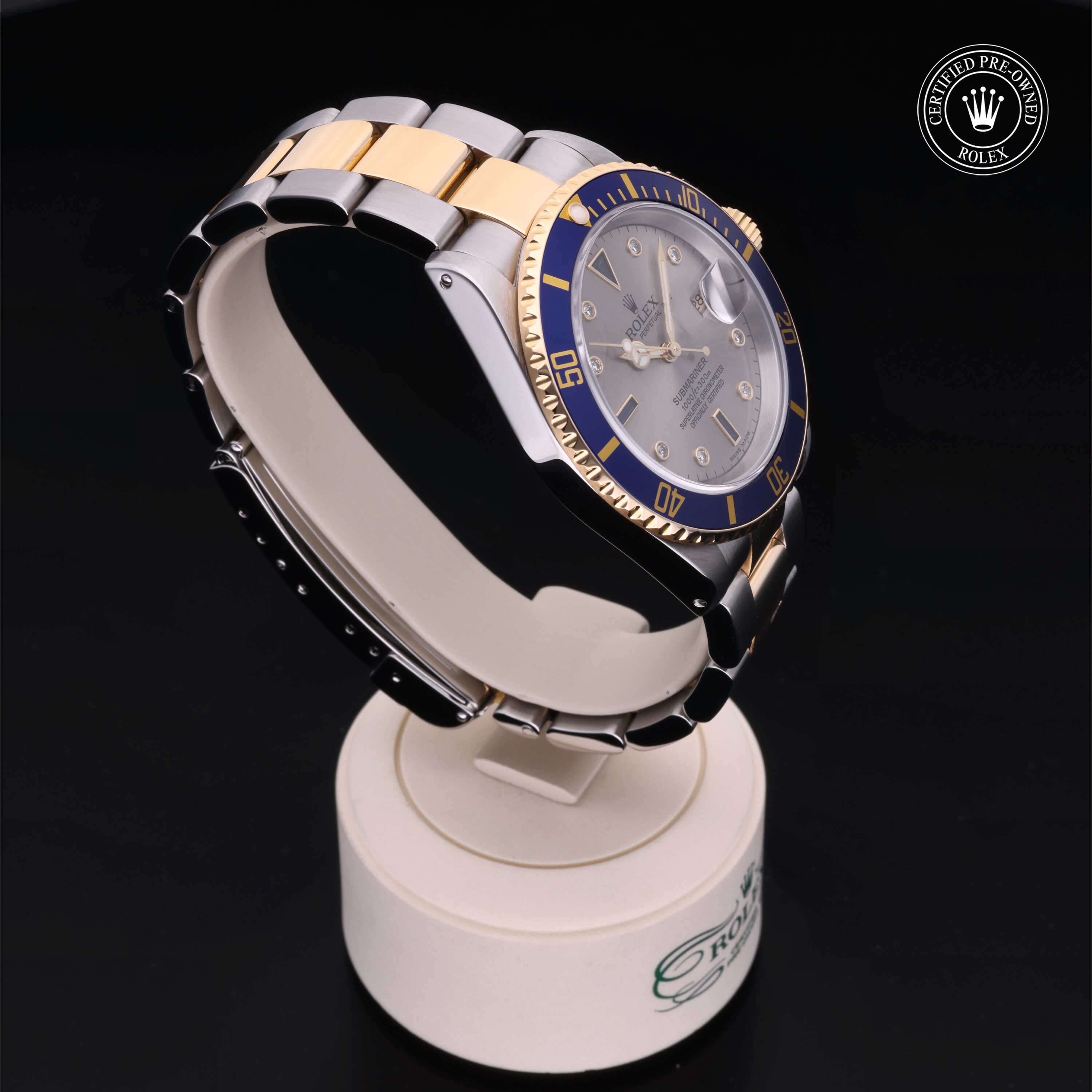 Rolex Certified Pre-Owned Submariner Date 40mm 16613 P947598 - 360° view