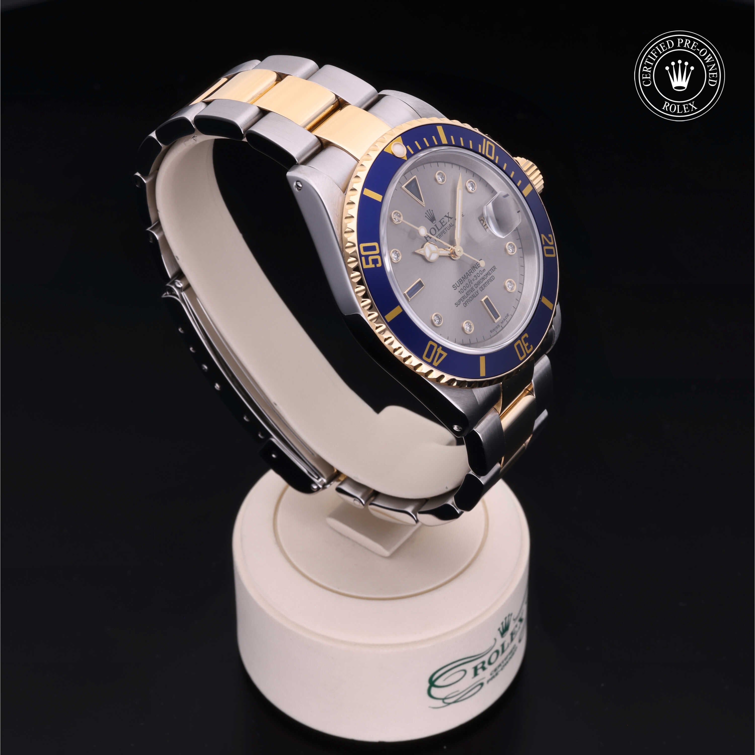 Rolex Certified Pre-Owned Submariner Date 40mm 16613 P947598 - 360° view