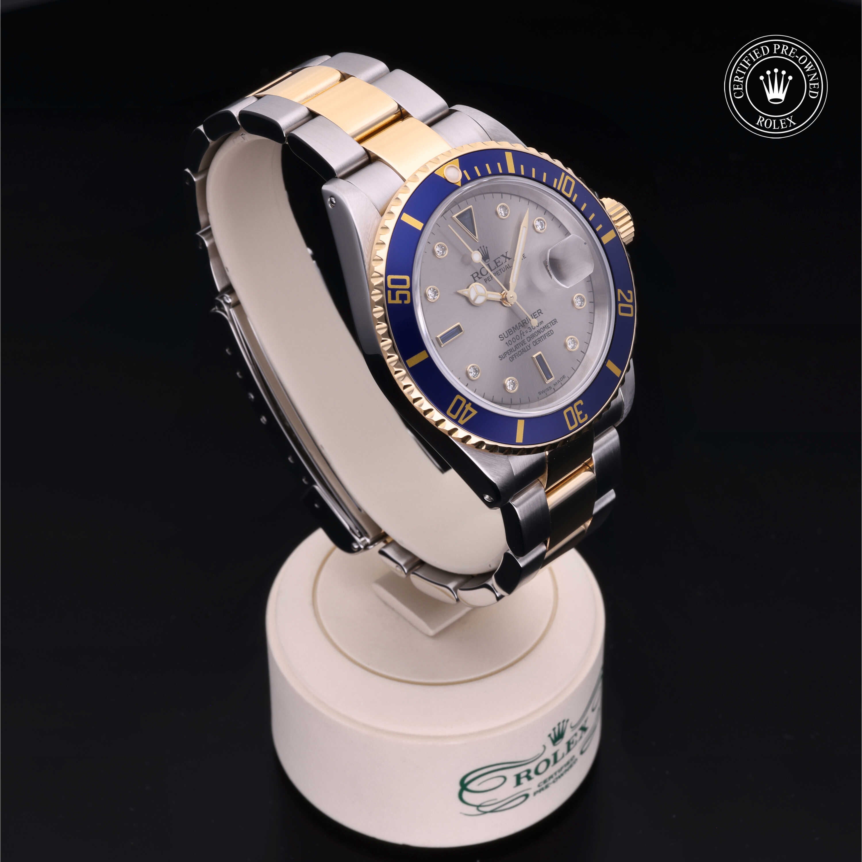 Rolex Certified Pre-Owned Submariner Date 40mm 16613 P947598 - 360° view