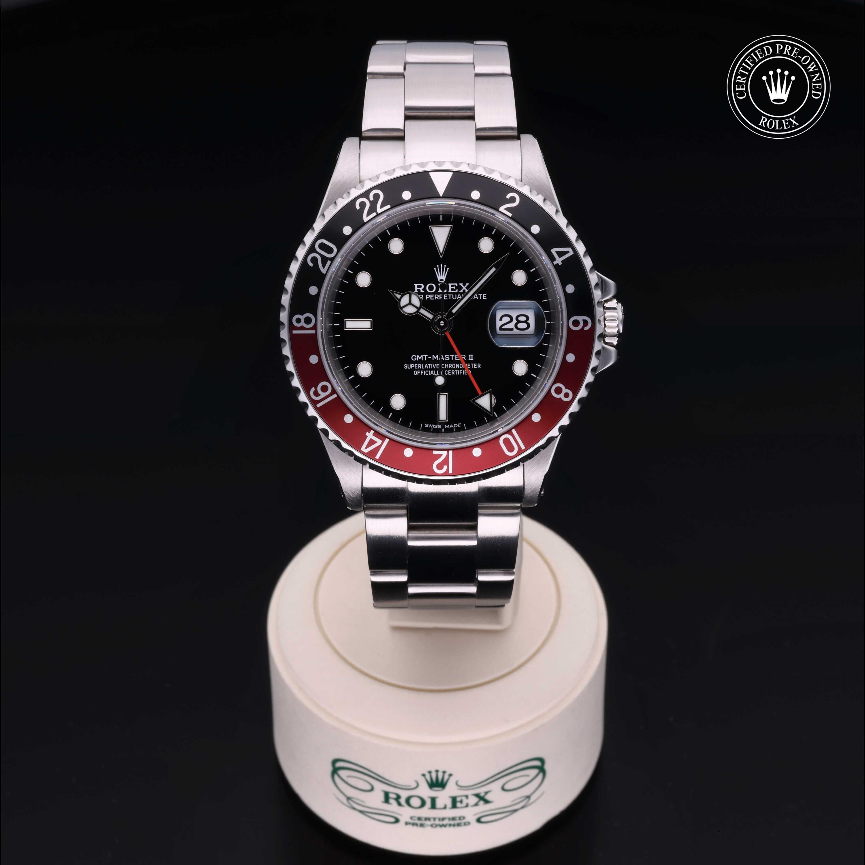 Rolex Certified Pre-Owned GMT Master II 40mm 16710 A150082 - 360° view
