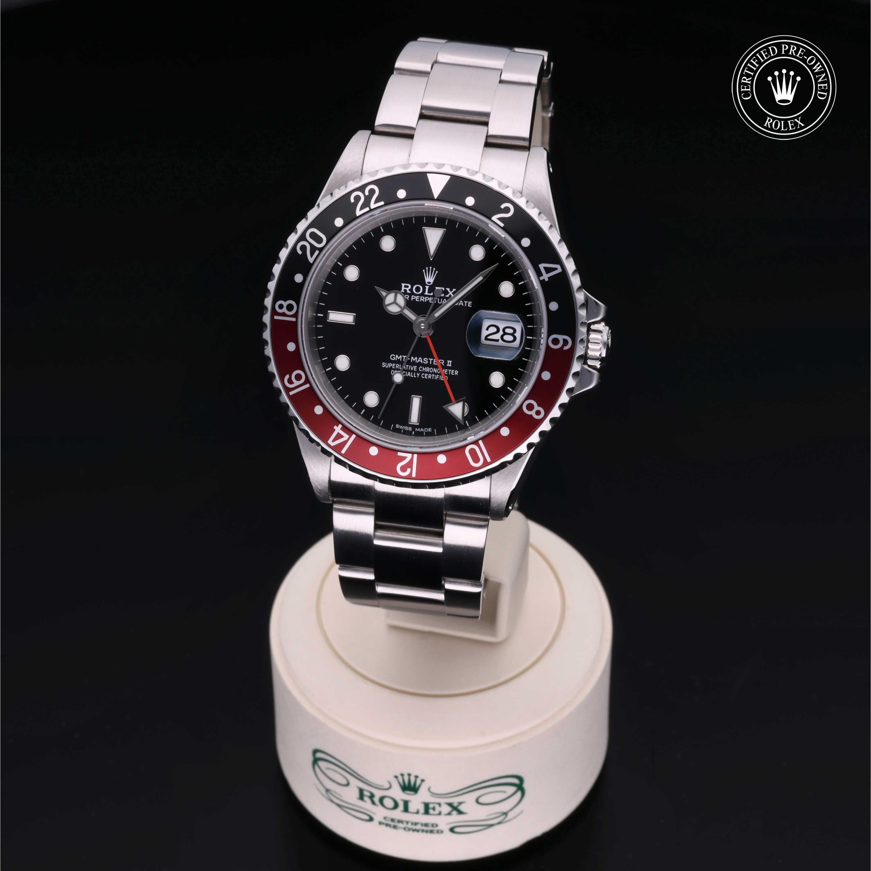 Rolex Certified Pre-Owned GMT Master II 40mm 16710 A150082 - 360° view