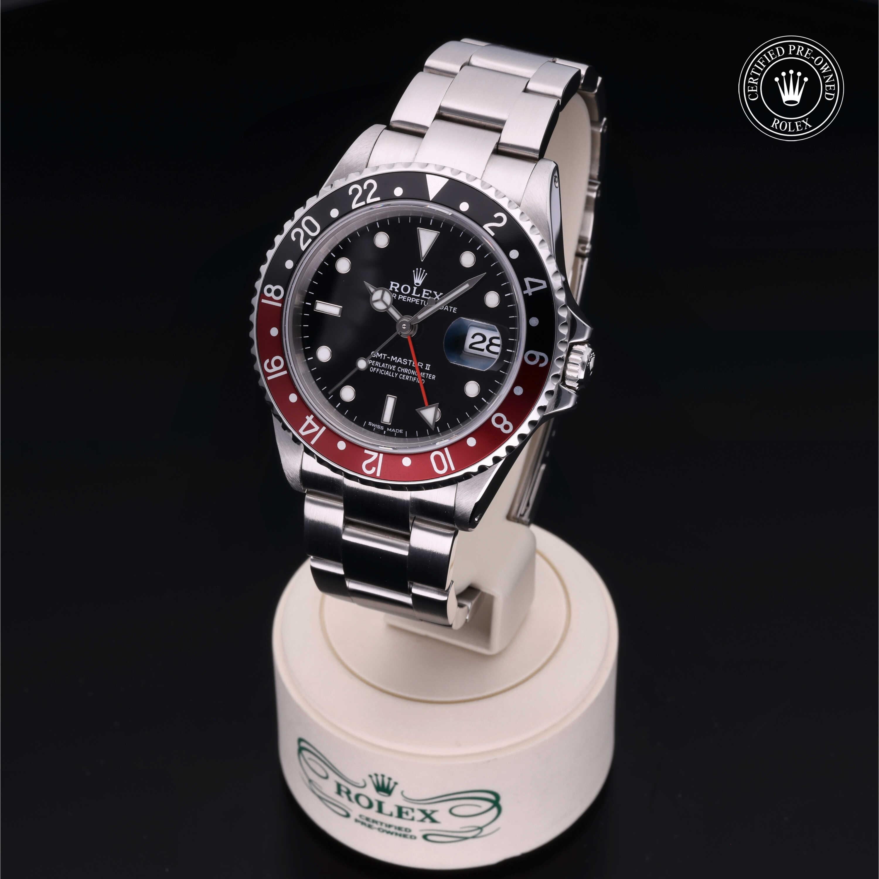 Rolex Certified Pre-Owned GMT Master II 40mm 16710 A150082 - 360° view