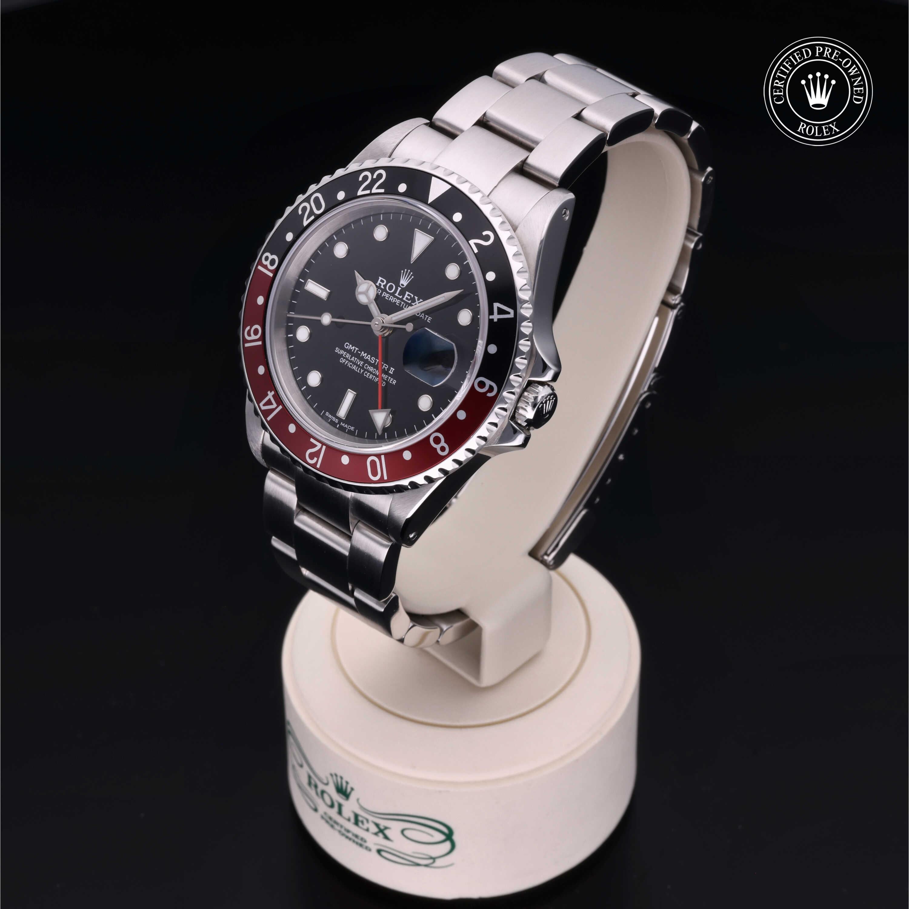 Rolex Certified Pre-Owned GMT Master II 40mm 16710 A150082 - 360° view