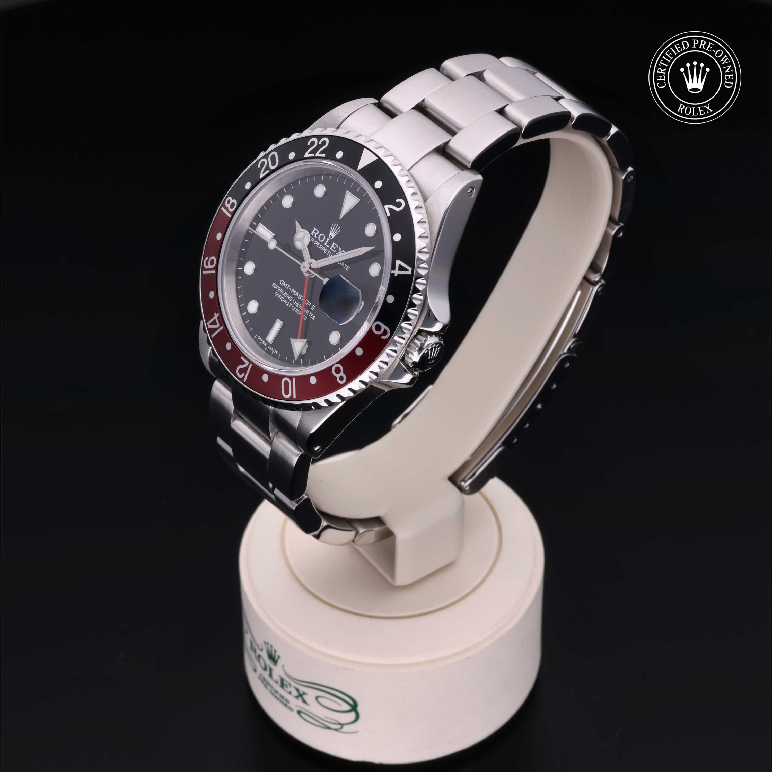 Rolex Certified Pre-Owned GMT Master II 40mm 16710 A150082 - 360° view