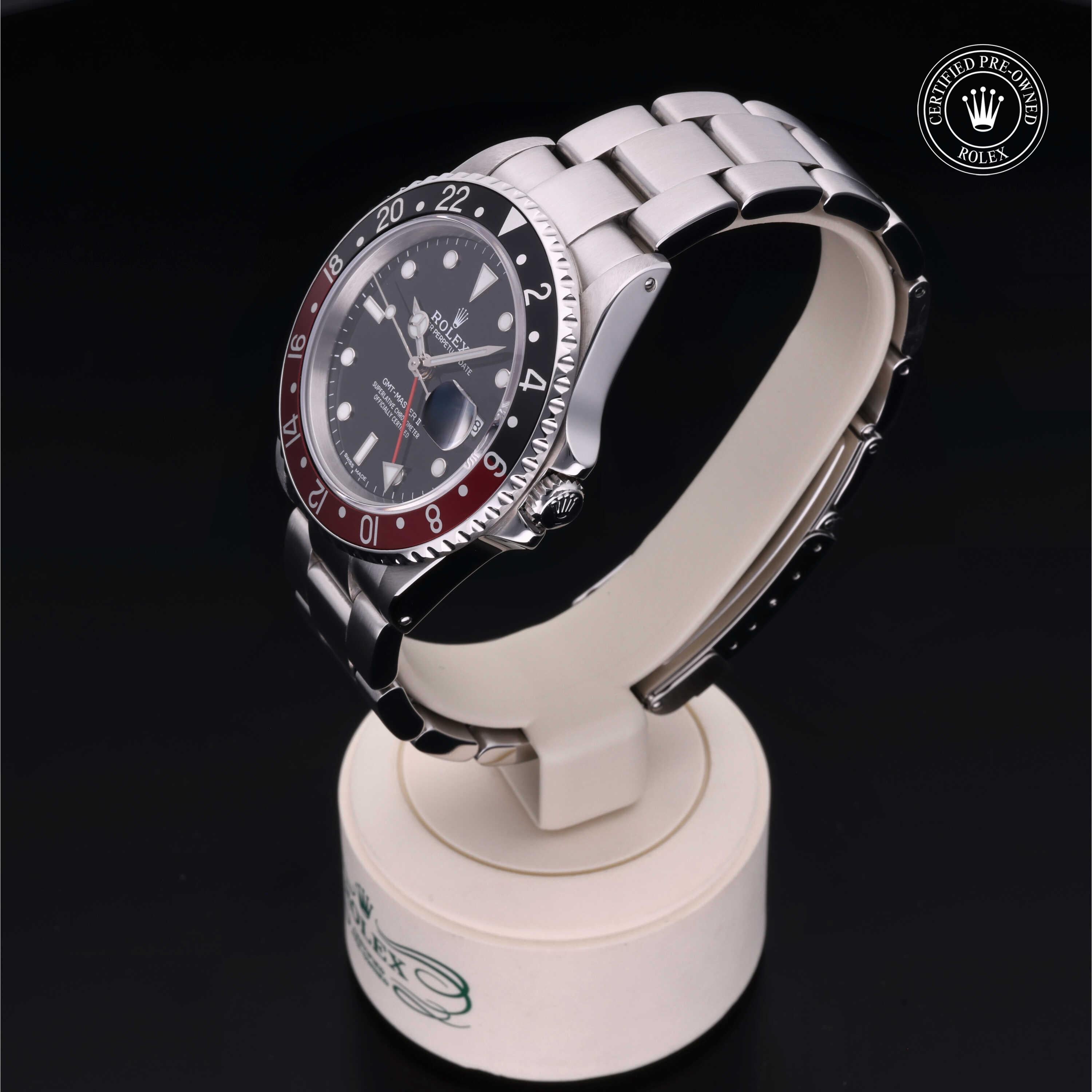 Rolex Certified Pre-Owned GMT Master II 40mm 16710 A150082 - 360° view