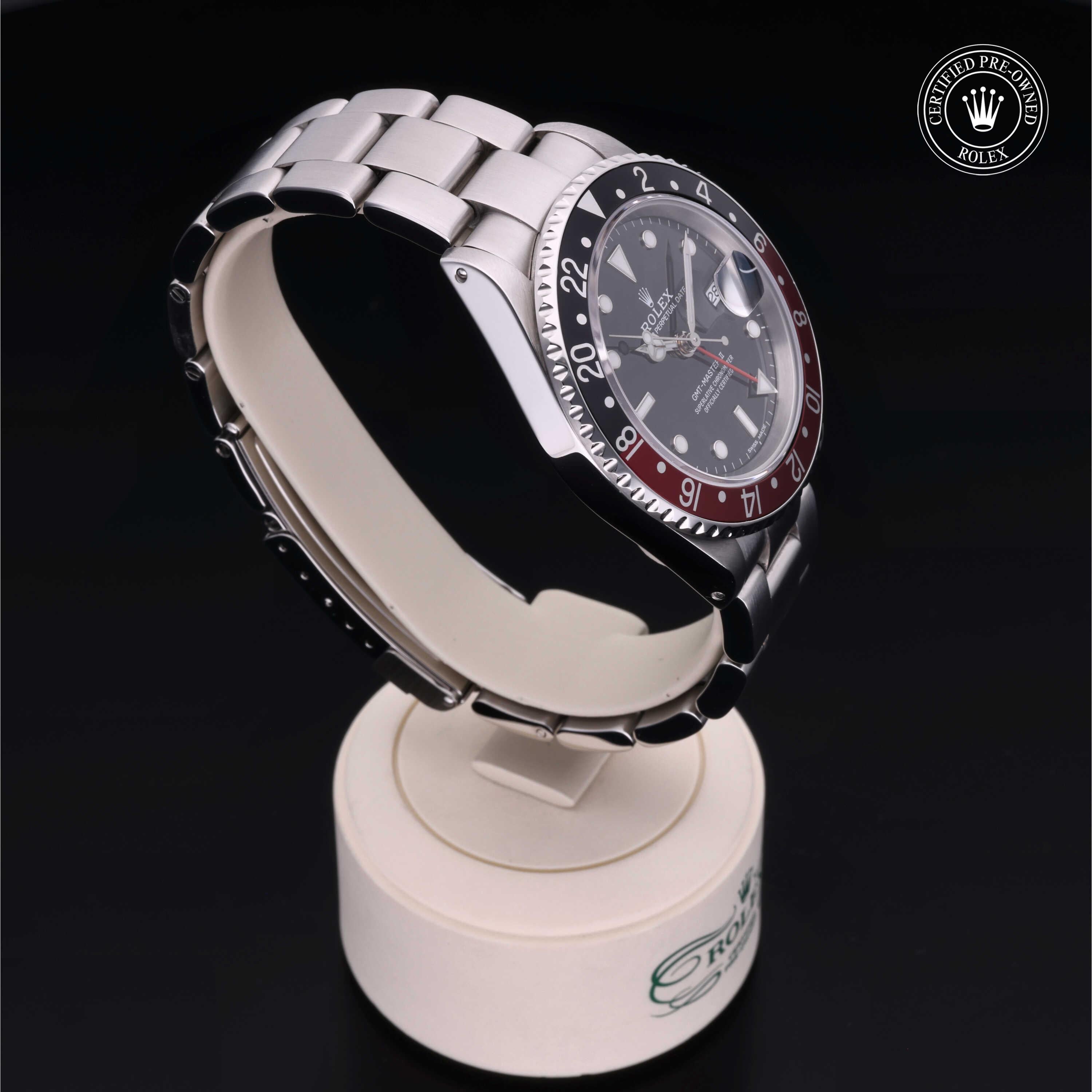Rolex Certified Pre-Owned GMT Master II 40mm 16710 A150082 - 360° view