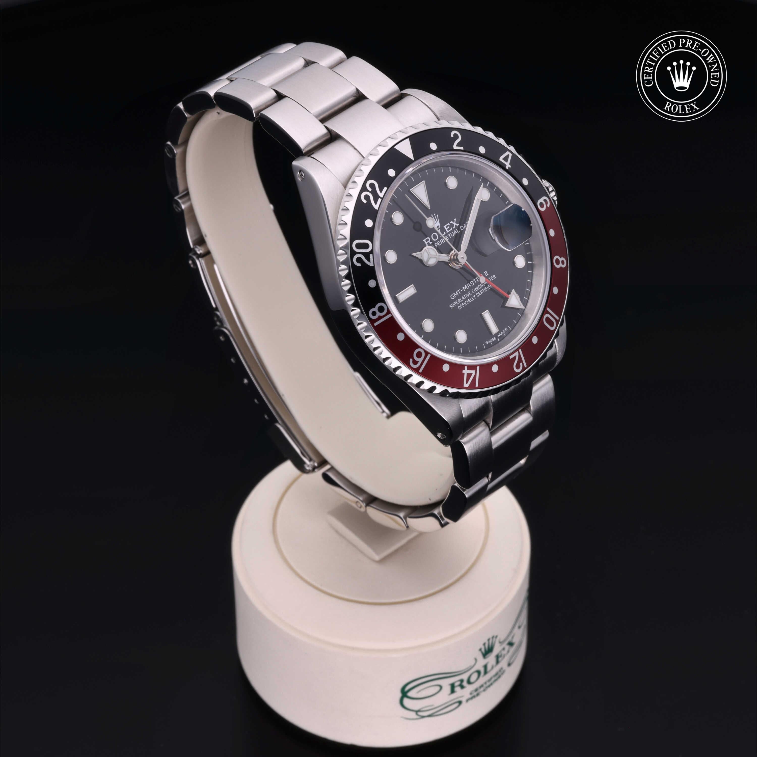 Rolex Certified Pre-Owned GMT Master II 40mm 16710 A150082 - 360° view