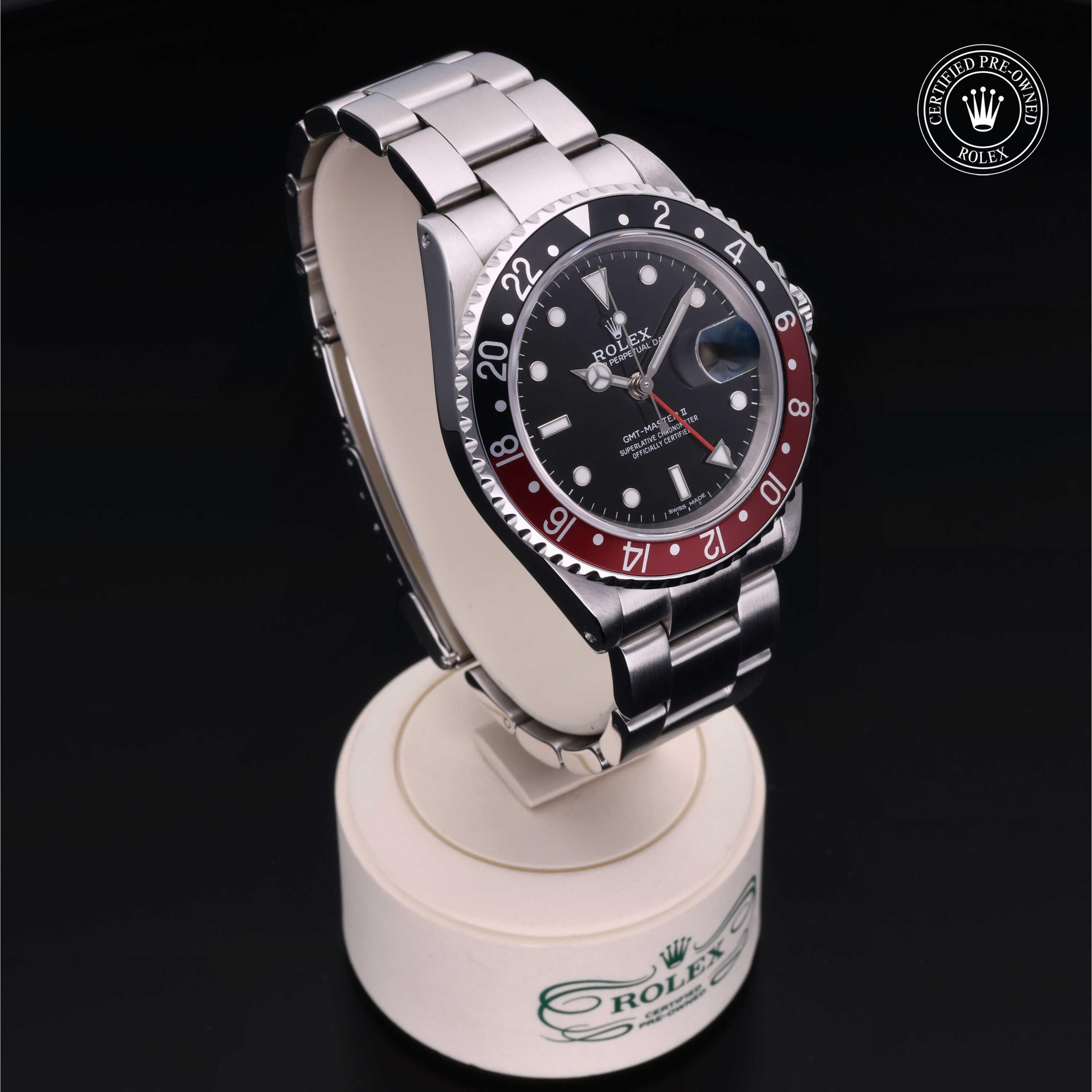 Rolex Certified Pre-Owned GMT Master II 40mm 16710 A150082 - 360° view