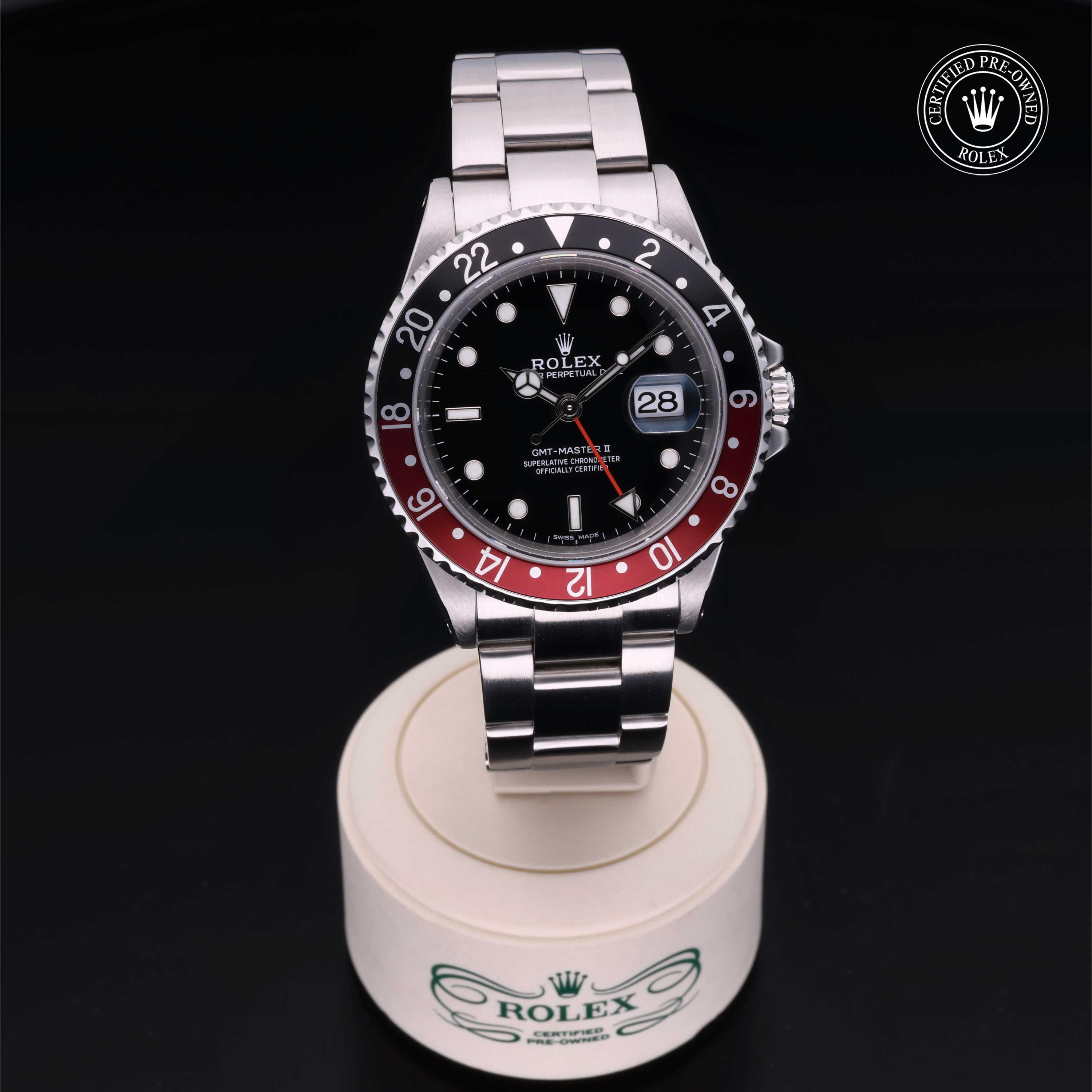 Rolex Certified Pre-Owned GMT Master II 40mm 16710 A150082 - 360° view