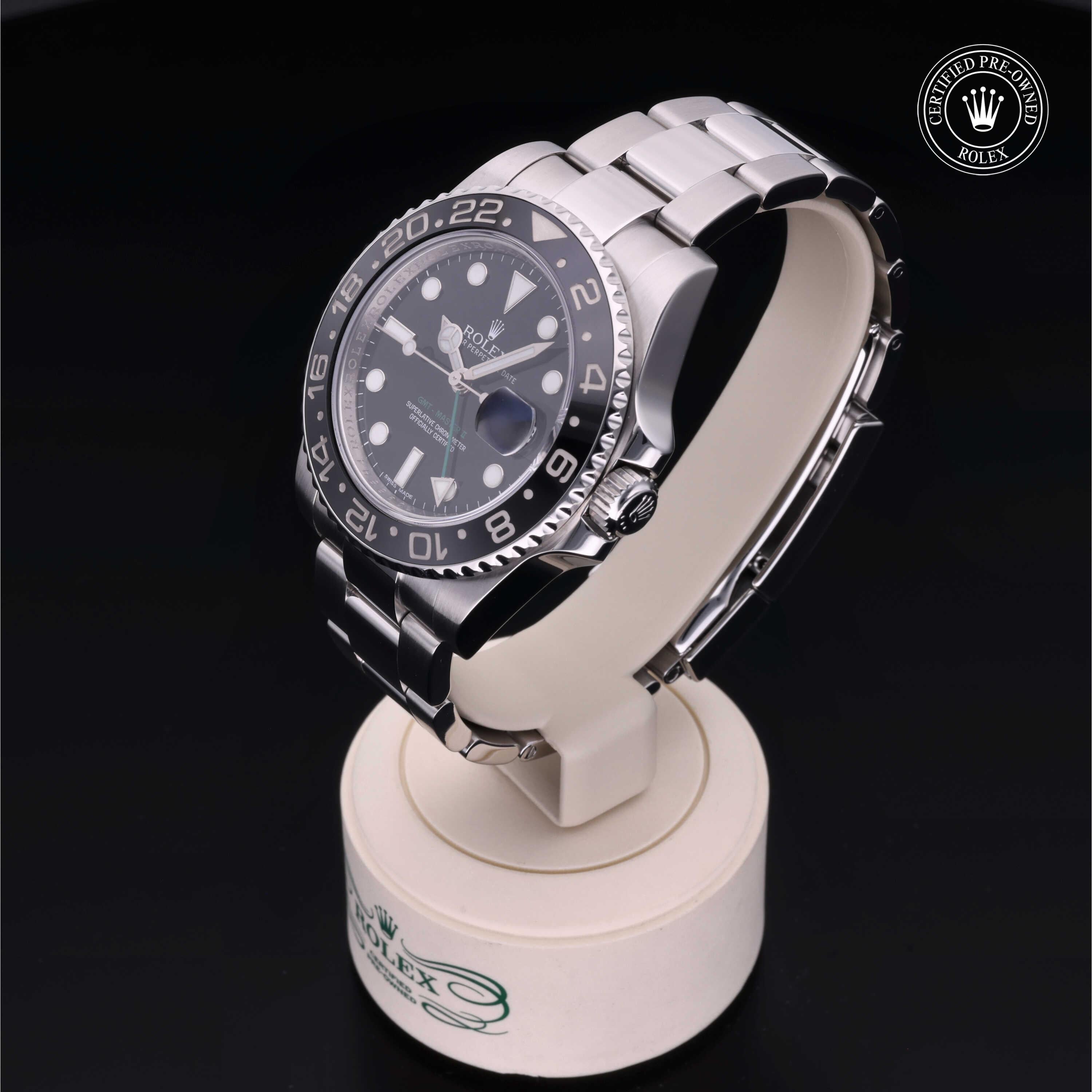 Rolex Certified Pre-Owned GMT Master II 40mm 116710LN 170988H4 - 360° view