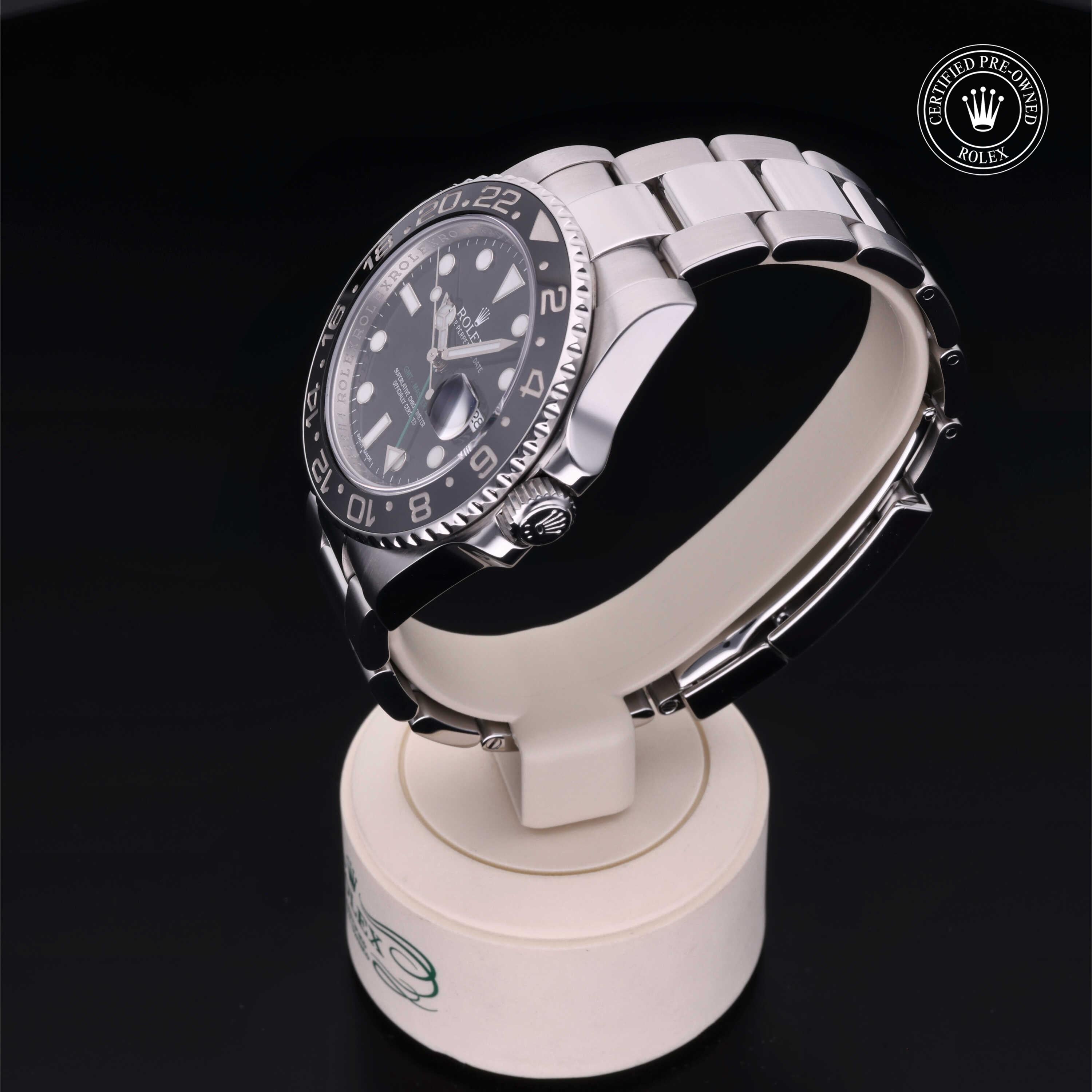 Rolex Certified Pre-Owned GMT Master II 40mm 116710LN 170988H4 - 360° view