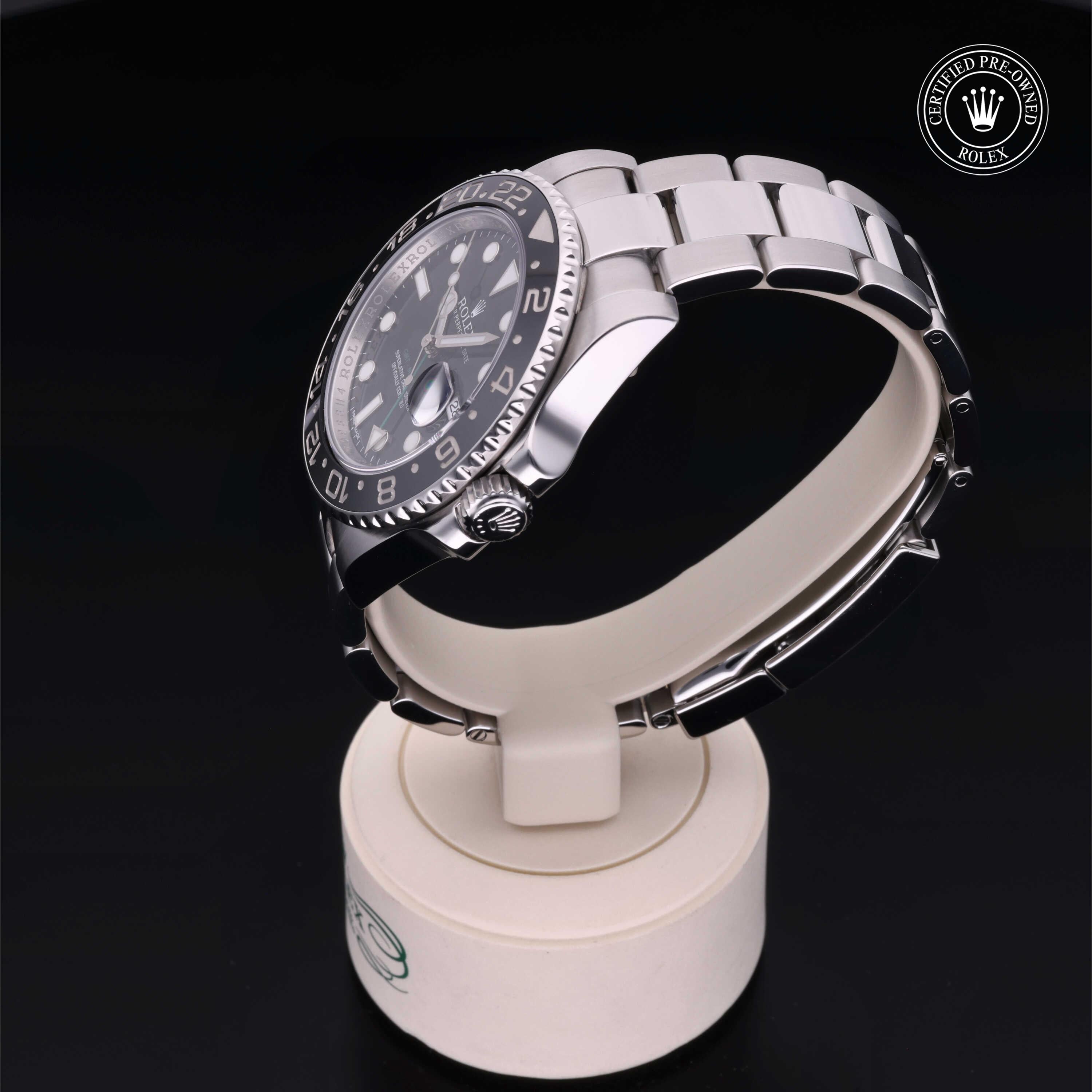 Rolex Certified Pre-Owned GMT Master II 40mm 116710LN 170988H4 - 360° view