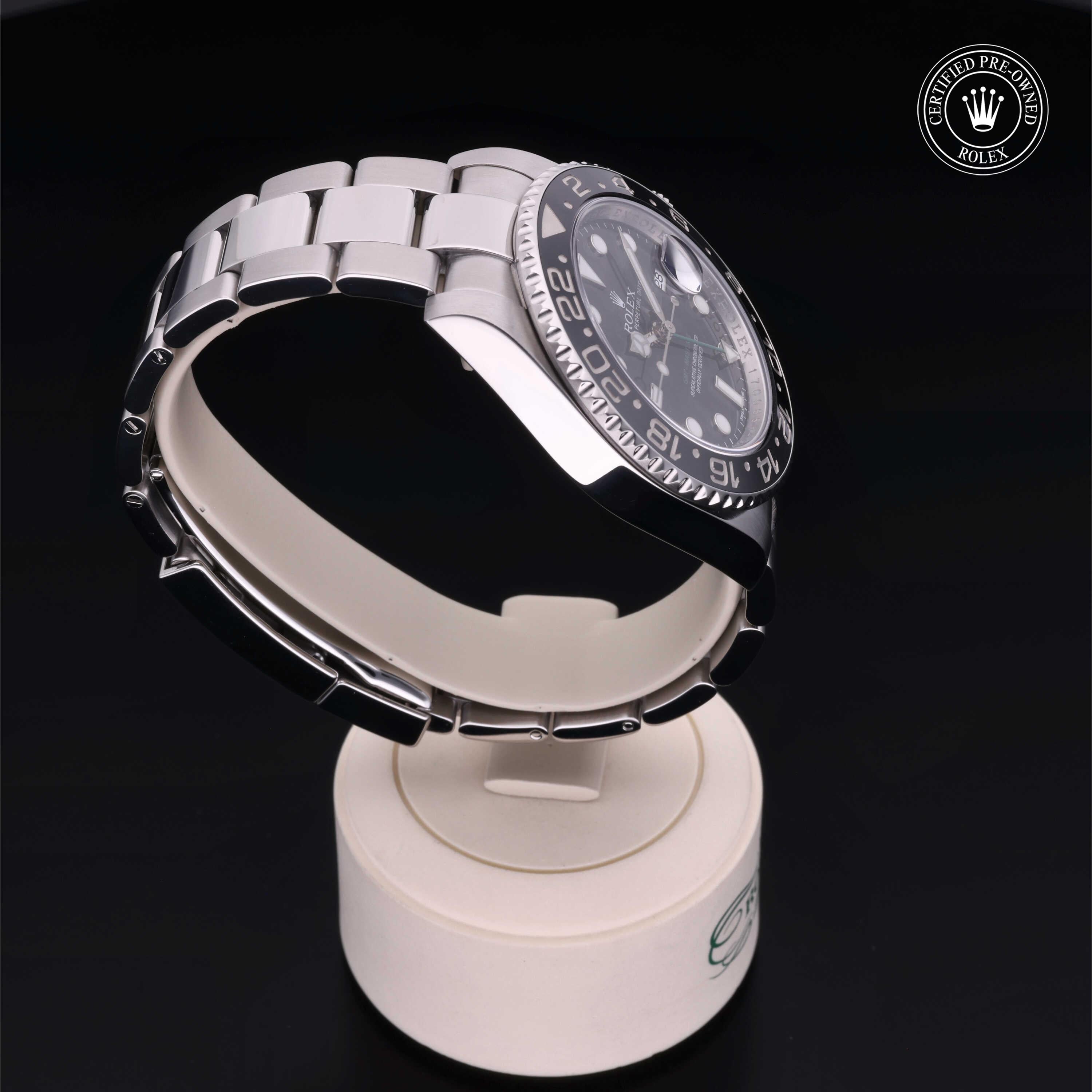 Rolex Certified Pre-Owned GMT Master II 40mm 116710LN 170988H4 - 360° view