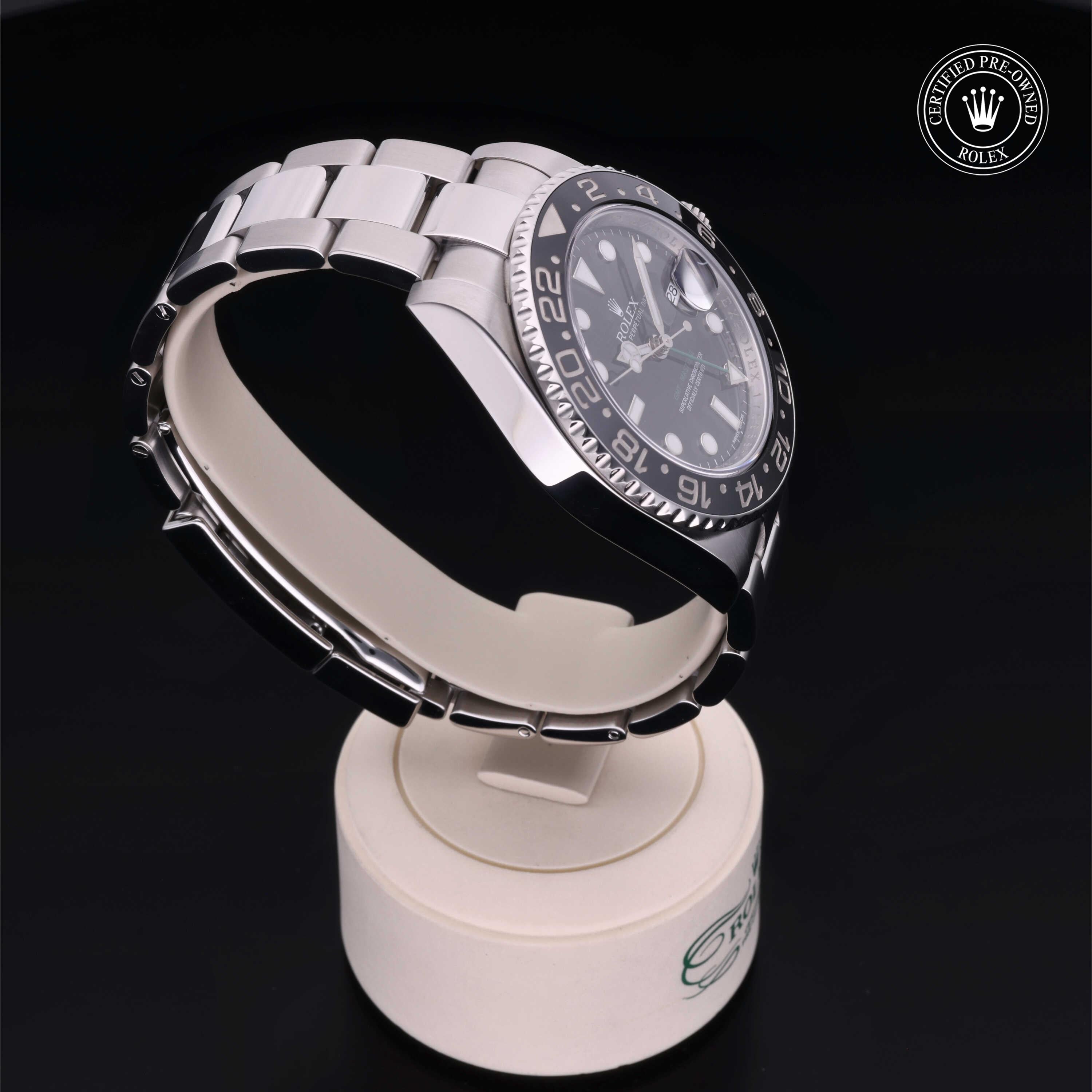 Rolex Certified Pre-Owned GMT Master II 40mm 116710LN 170988H4 - 360° view