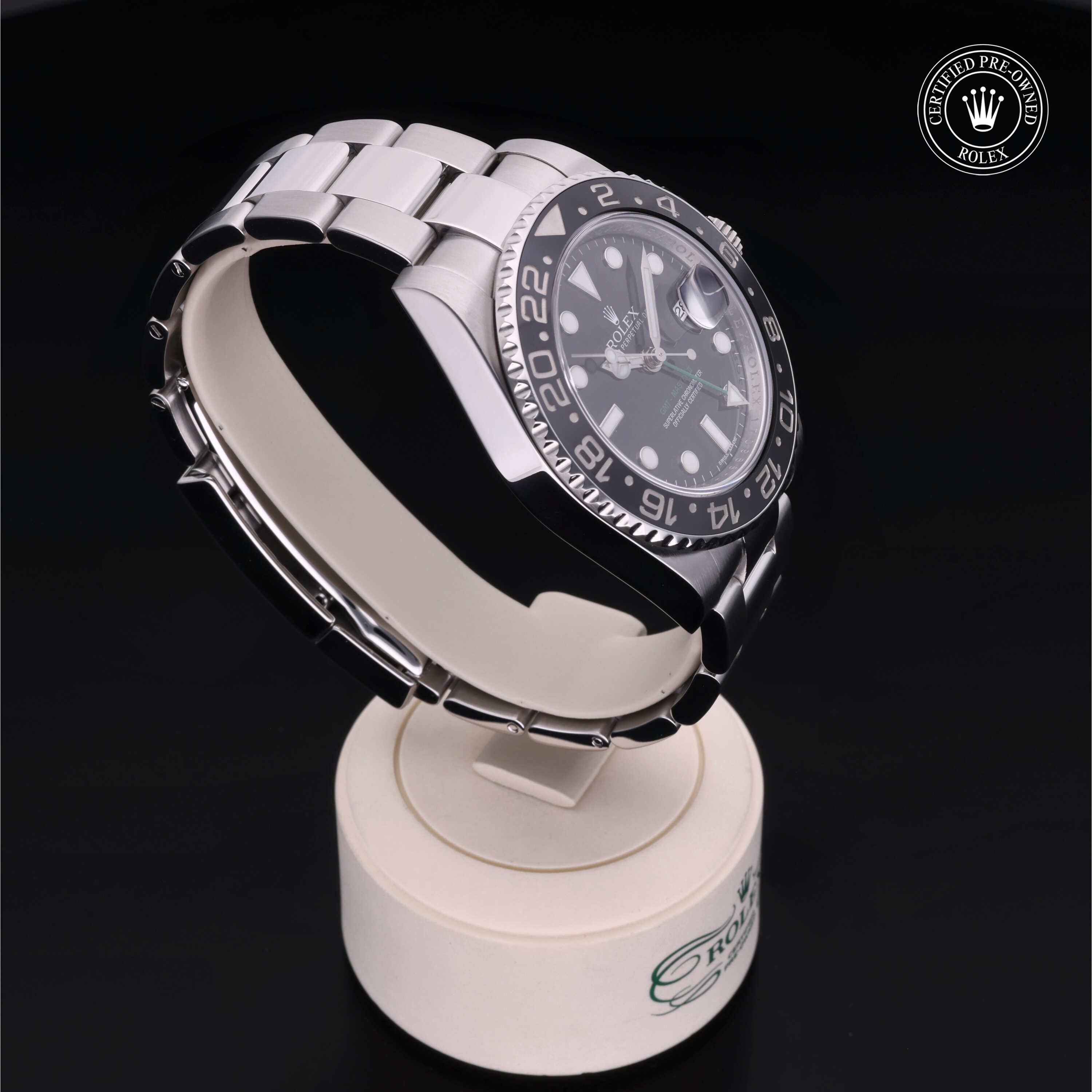 Rolex Certified Pre-Owned GMT Master II 40mm 116710LN 170988H4 - 360° view