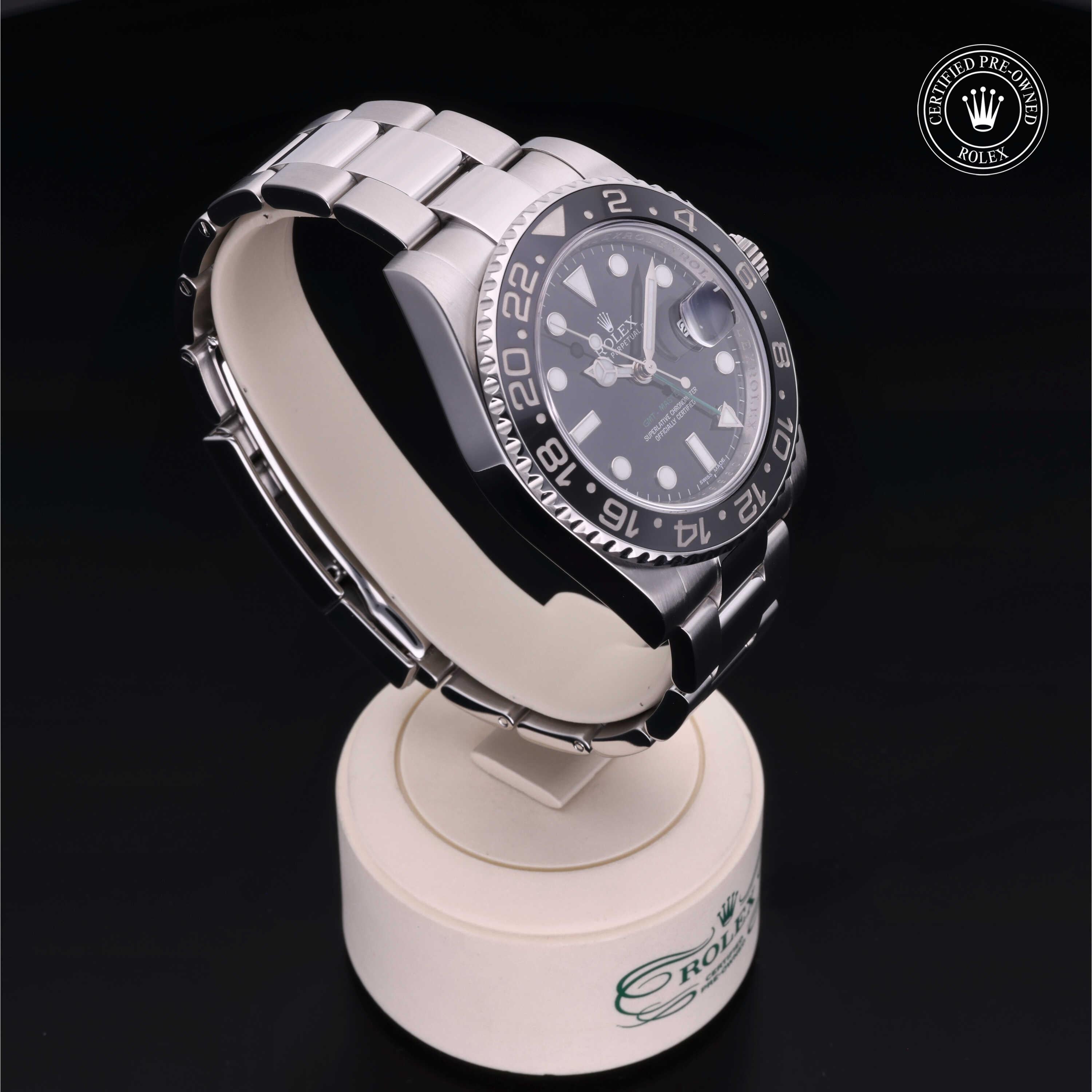 Rolex Certified Pre-Owned GMT Master II 40mm 116710LN 170988H4 - 360° view