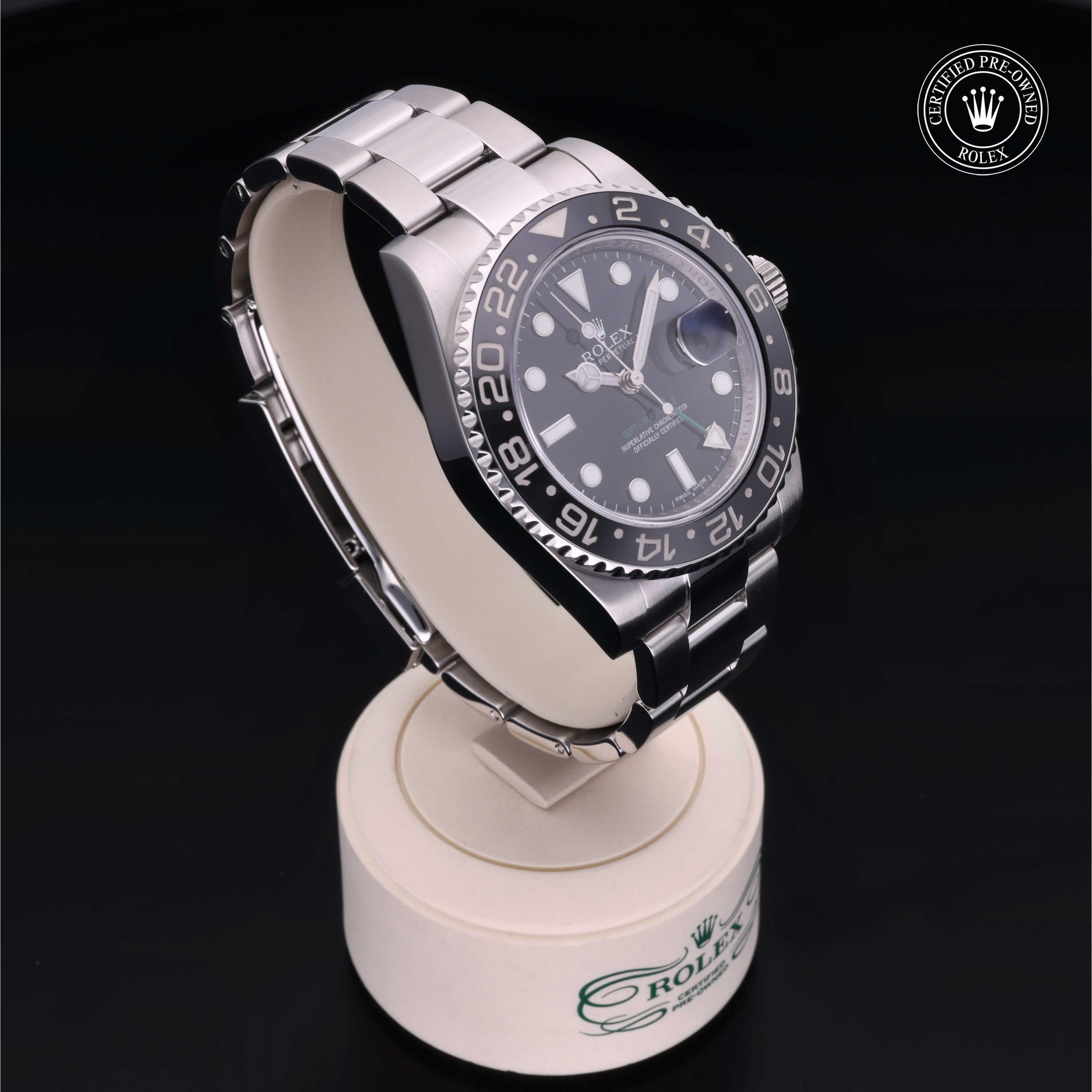 Rolex Certified Pre-Owned GMT Master II 40mm 116710LN 170988H4 - 360° view