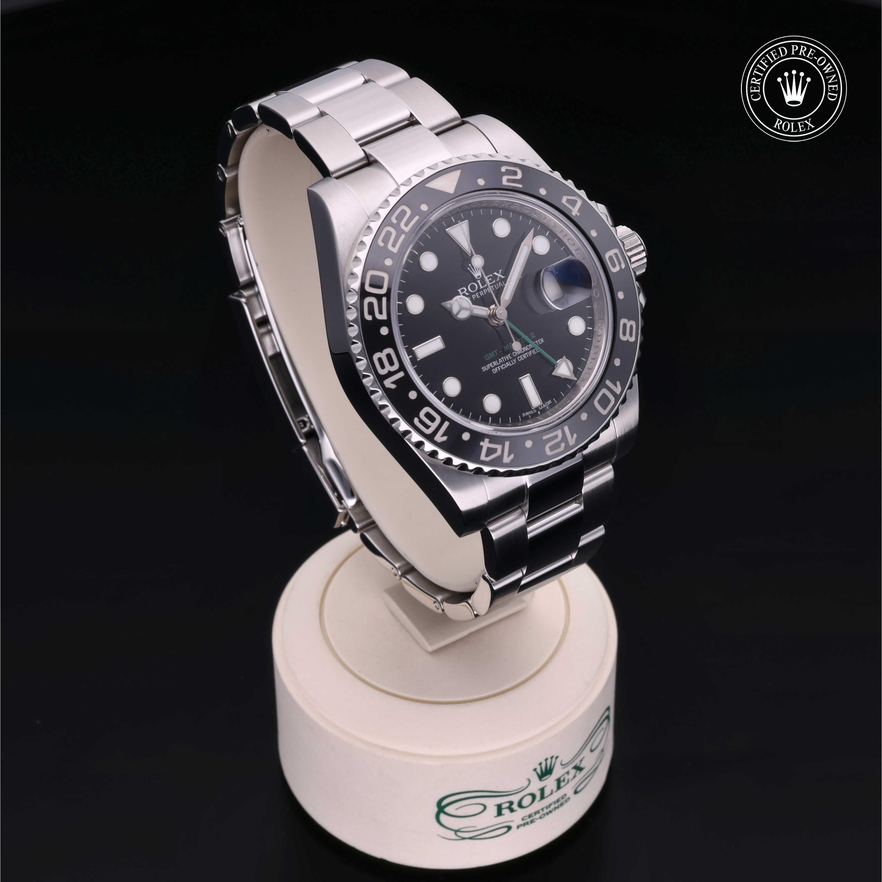 Rolex Certified Pre-Owned GMT Master II 40mm 116710LN 170988H4 - 360° view