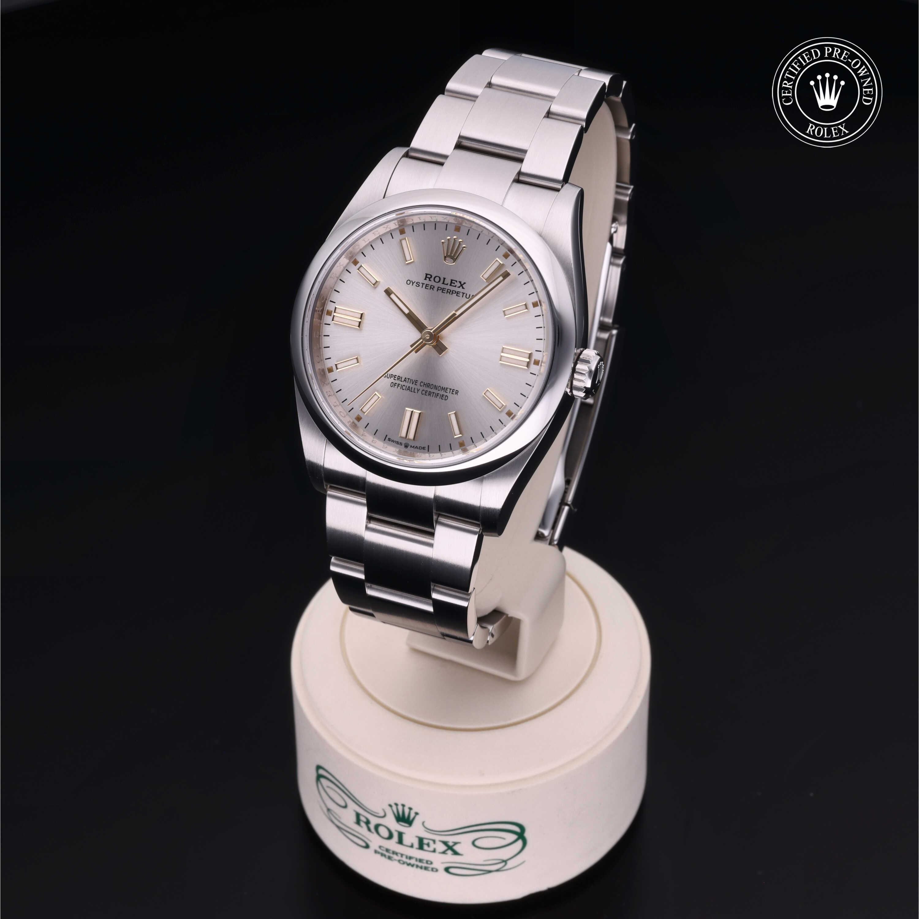 Rolex Certified Pre-Owned Oyster Perpetual 36mm 126000 J090K694 - 360° view