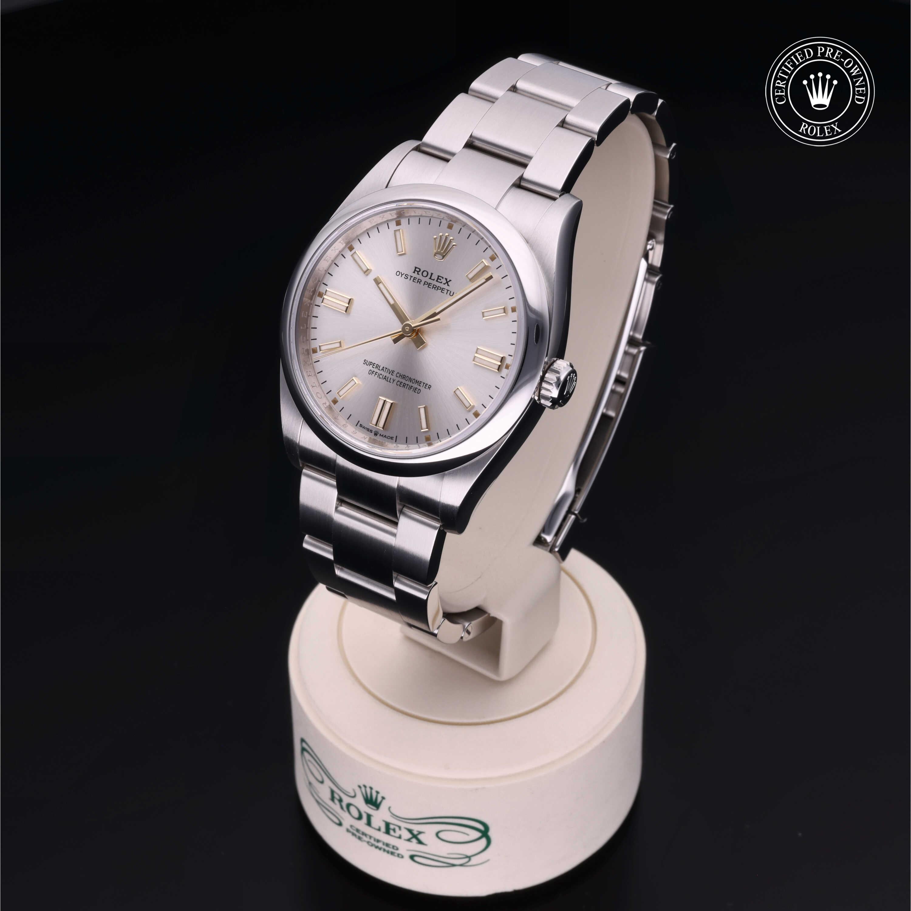 Rolex Certified Pre-Owned Oyster Perpetual 36mm 126000 J090K694 - 360° view
