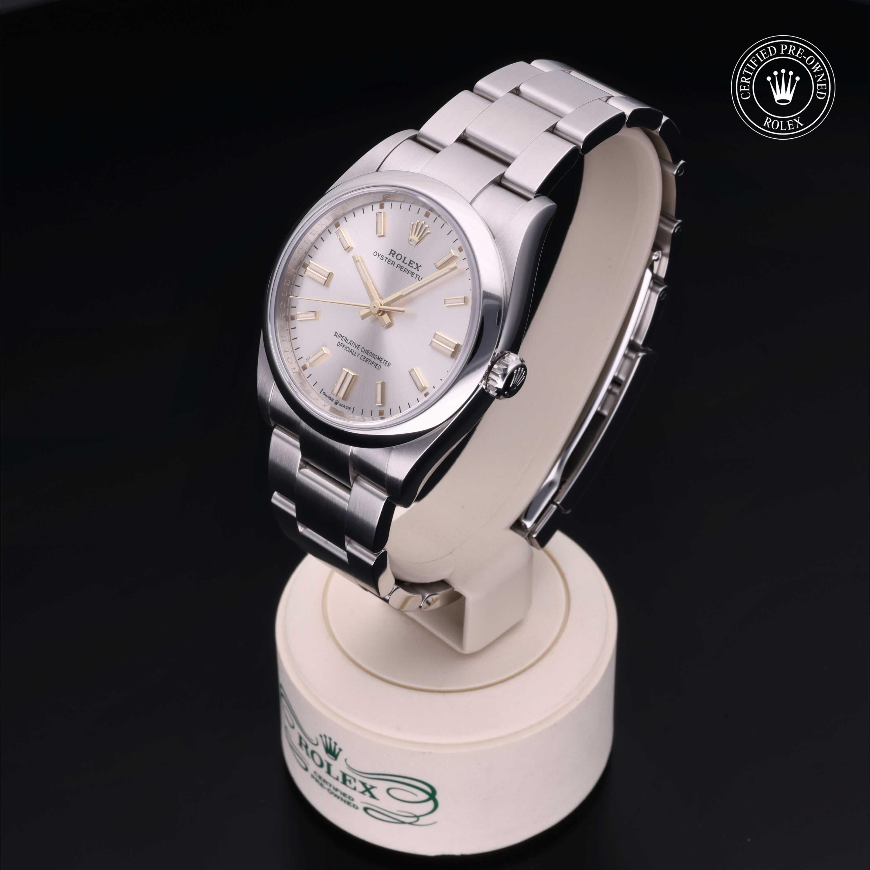 Rolex Certified Pre-Owned Oyster Perpetual 36mm 126000 J090K694 - 360° view