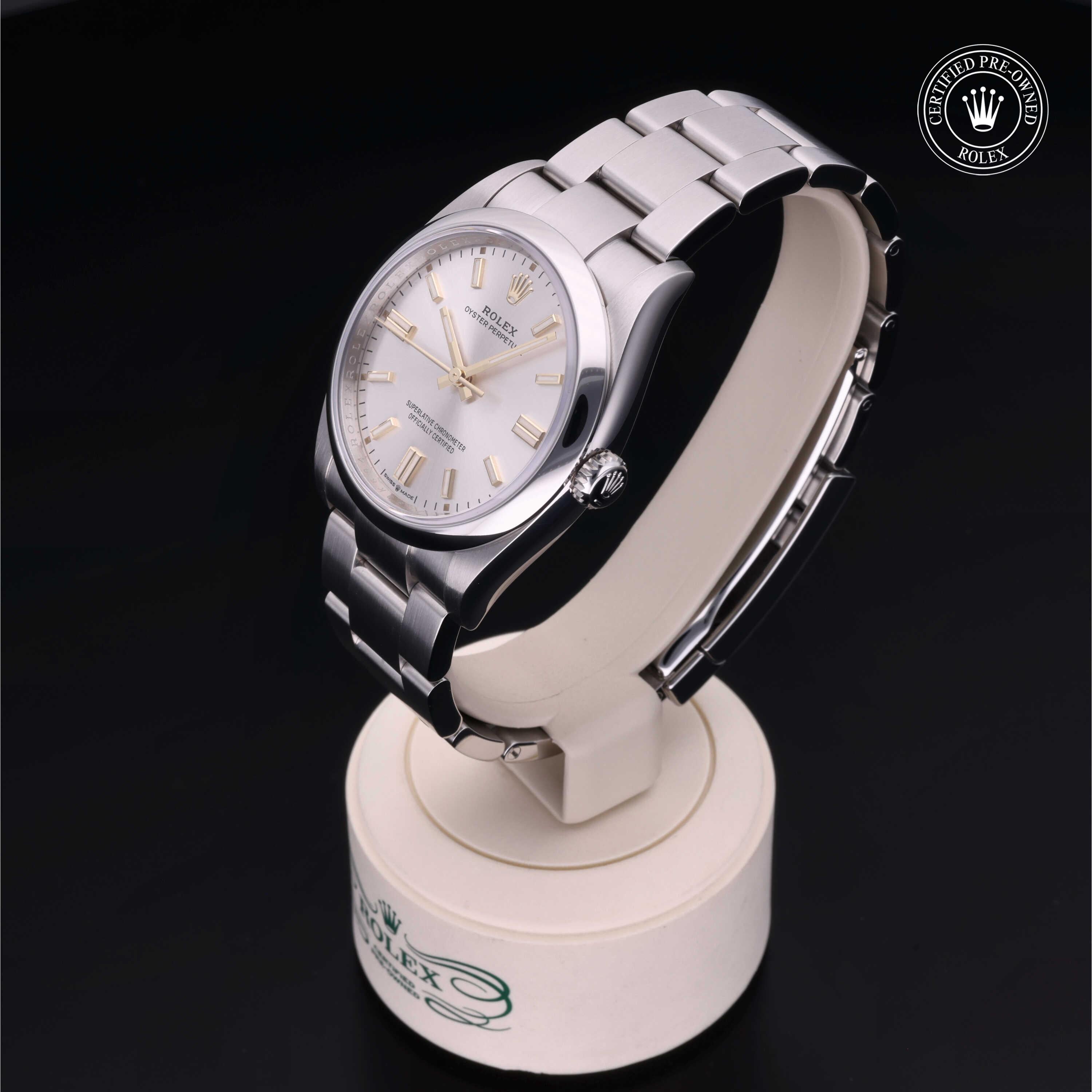 Rolex Certified Pre-Owned Oyster Perpetual 36mm 126000 J090K694 - 360° view