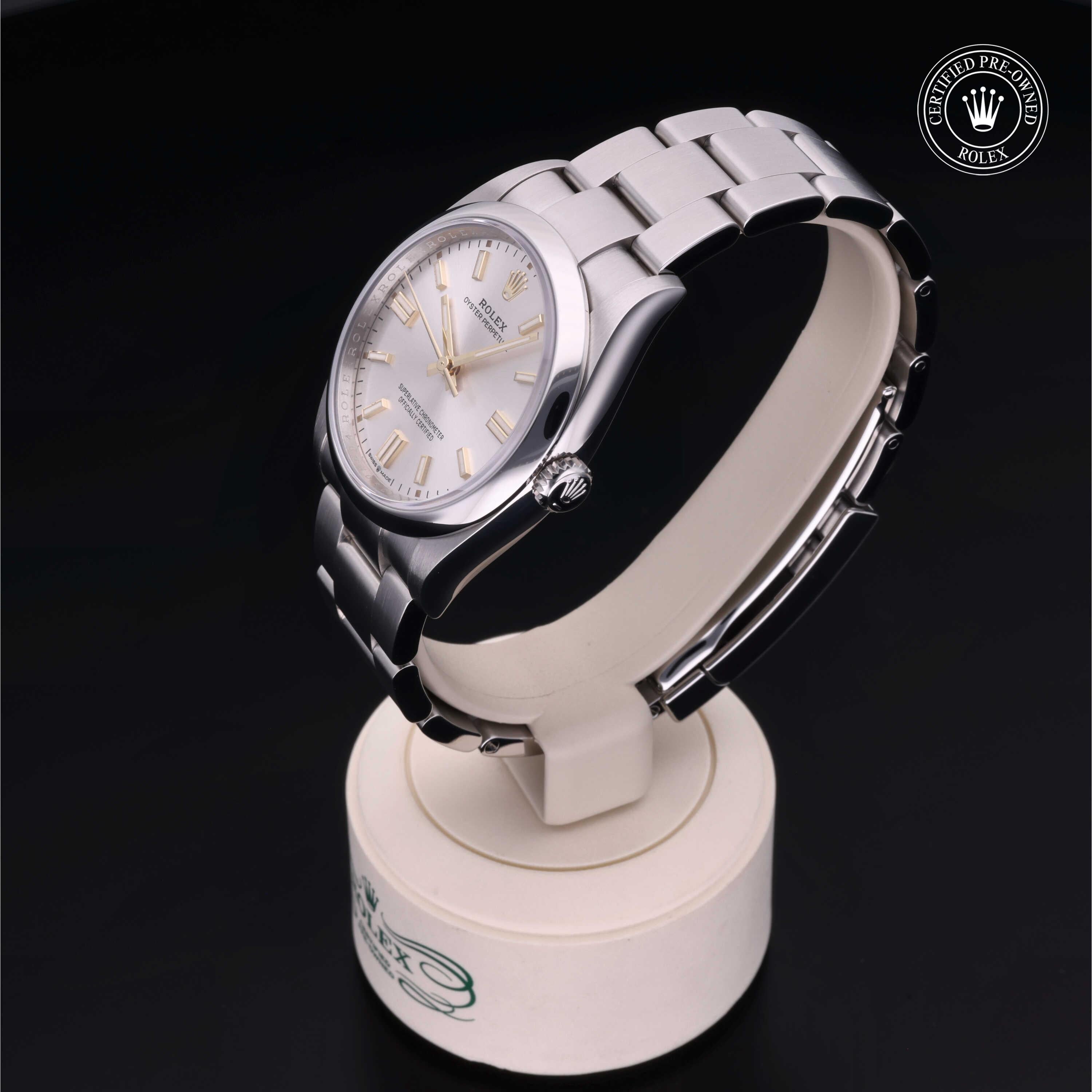 Rolex Certified Pre-Owned Oyster Perpetual 36mm 126000 J090K694 - 360° view