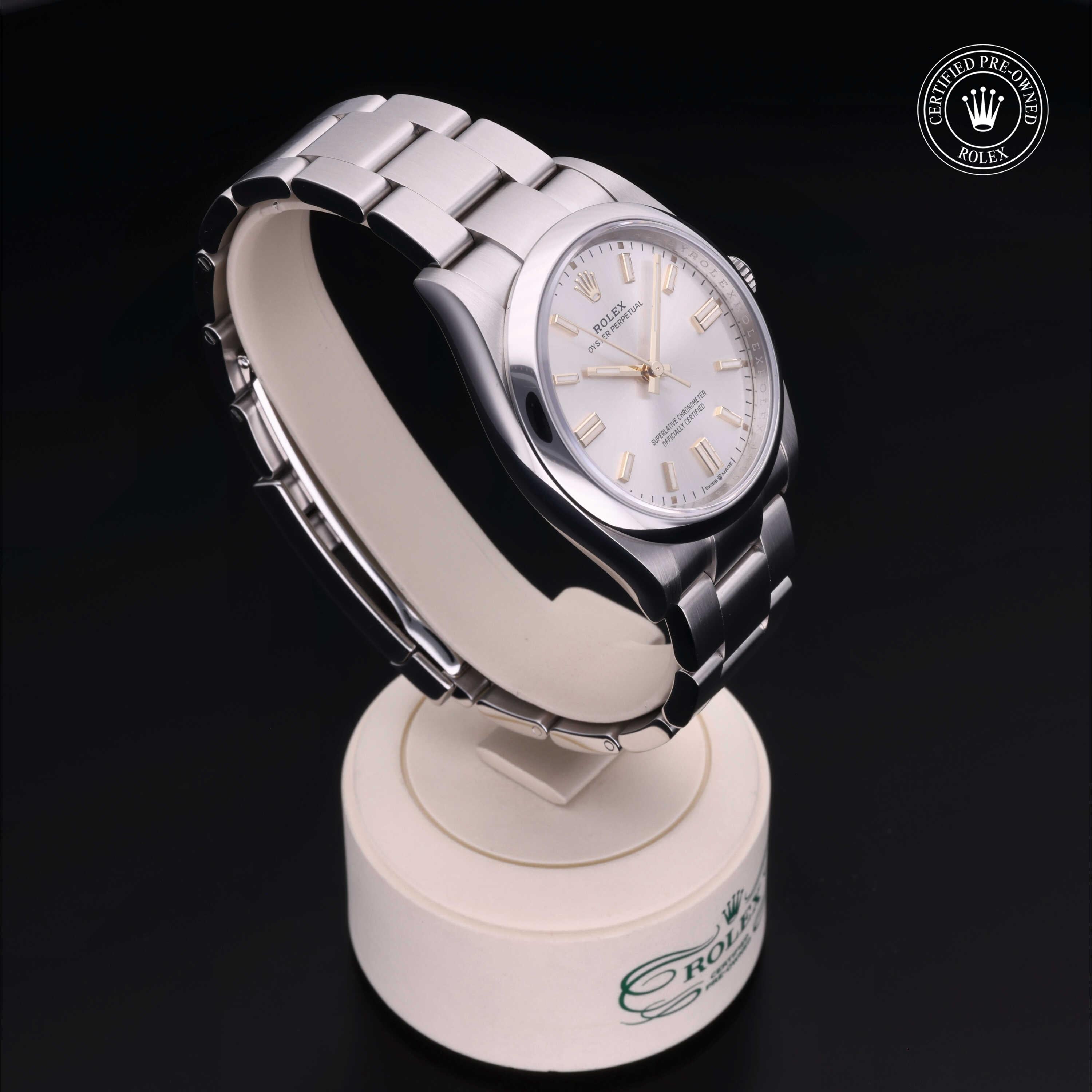 Rolex Certified Pre-Owned Oyster Perpetual 36mm 126000 J090K694 - 360° view