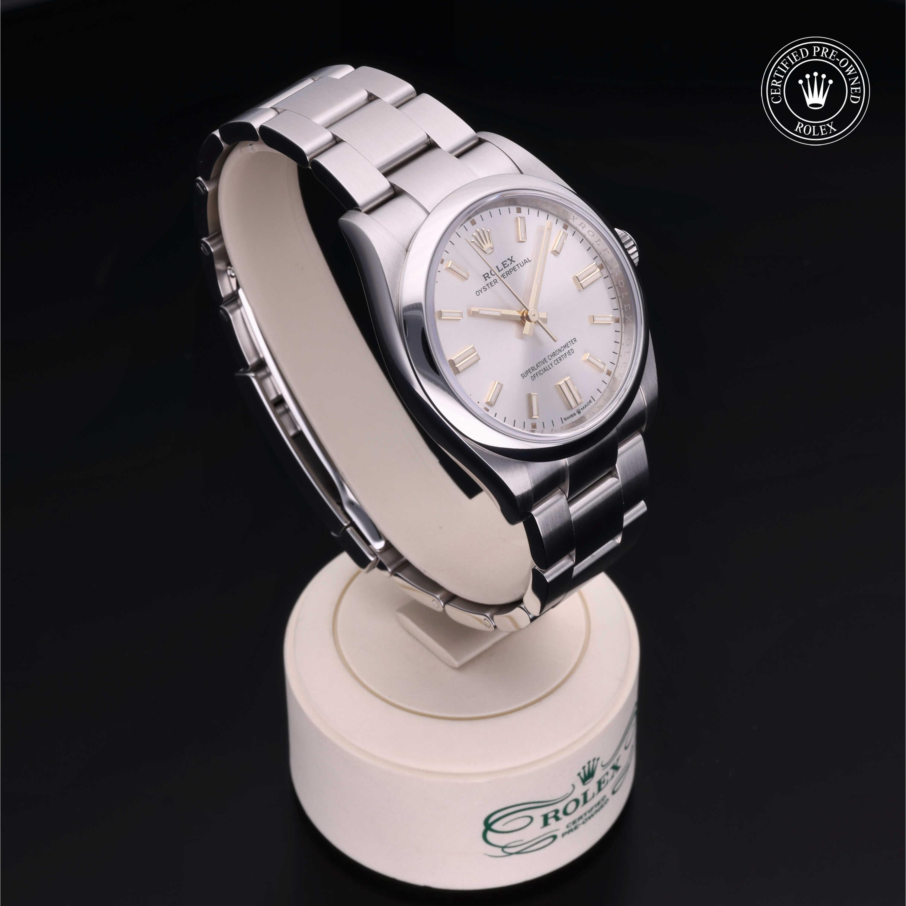Rolex Certified Pre-Owned Oyster Perpetual 36mm 126000 J090K694 - 360° view