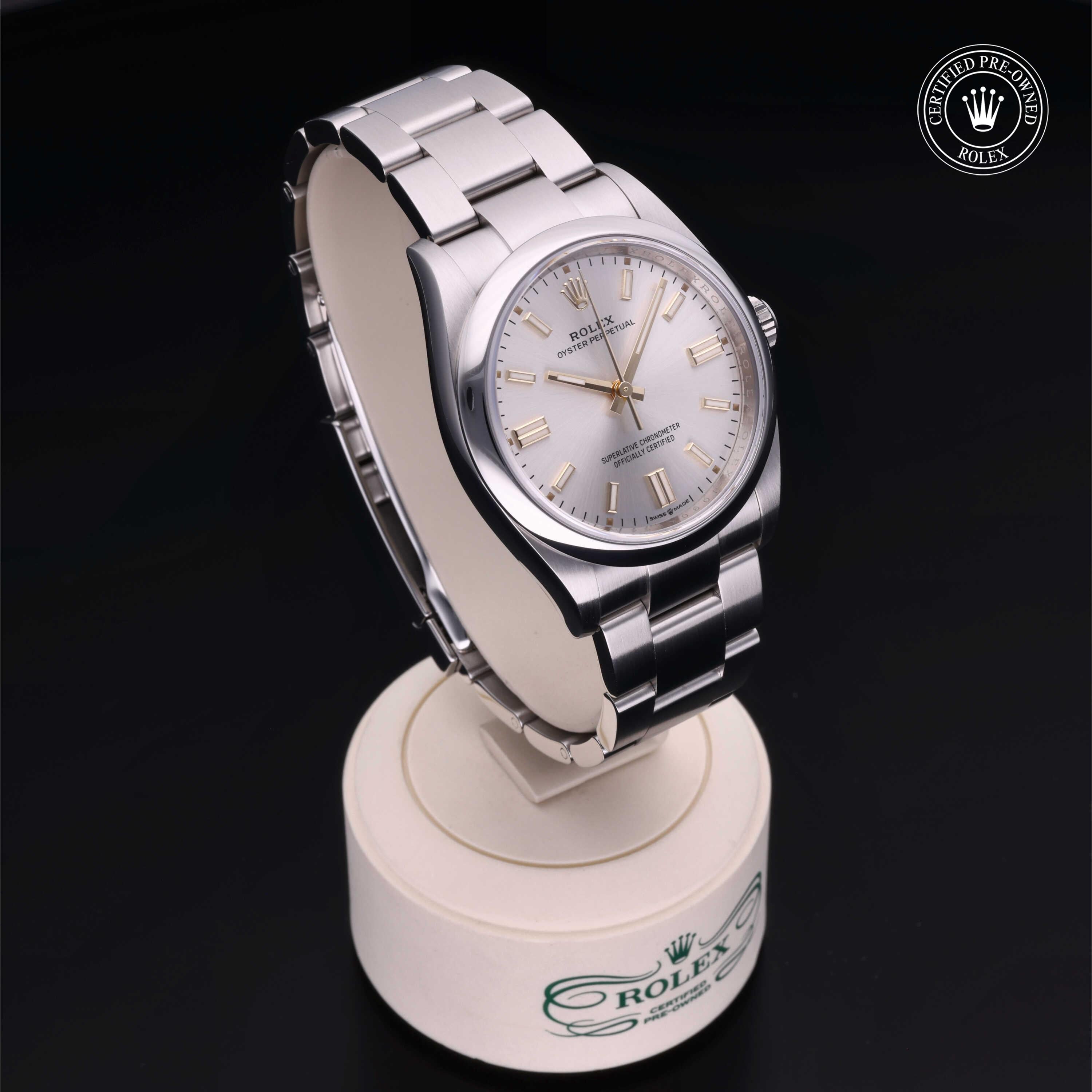 Rolex Certified Pre-Owned Oyster Perpetual 36mm 126000 J090K694 - 360° view