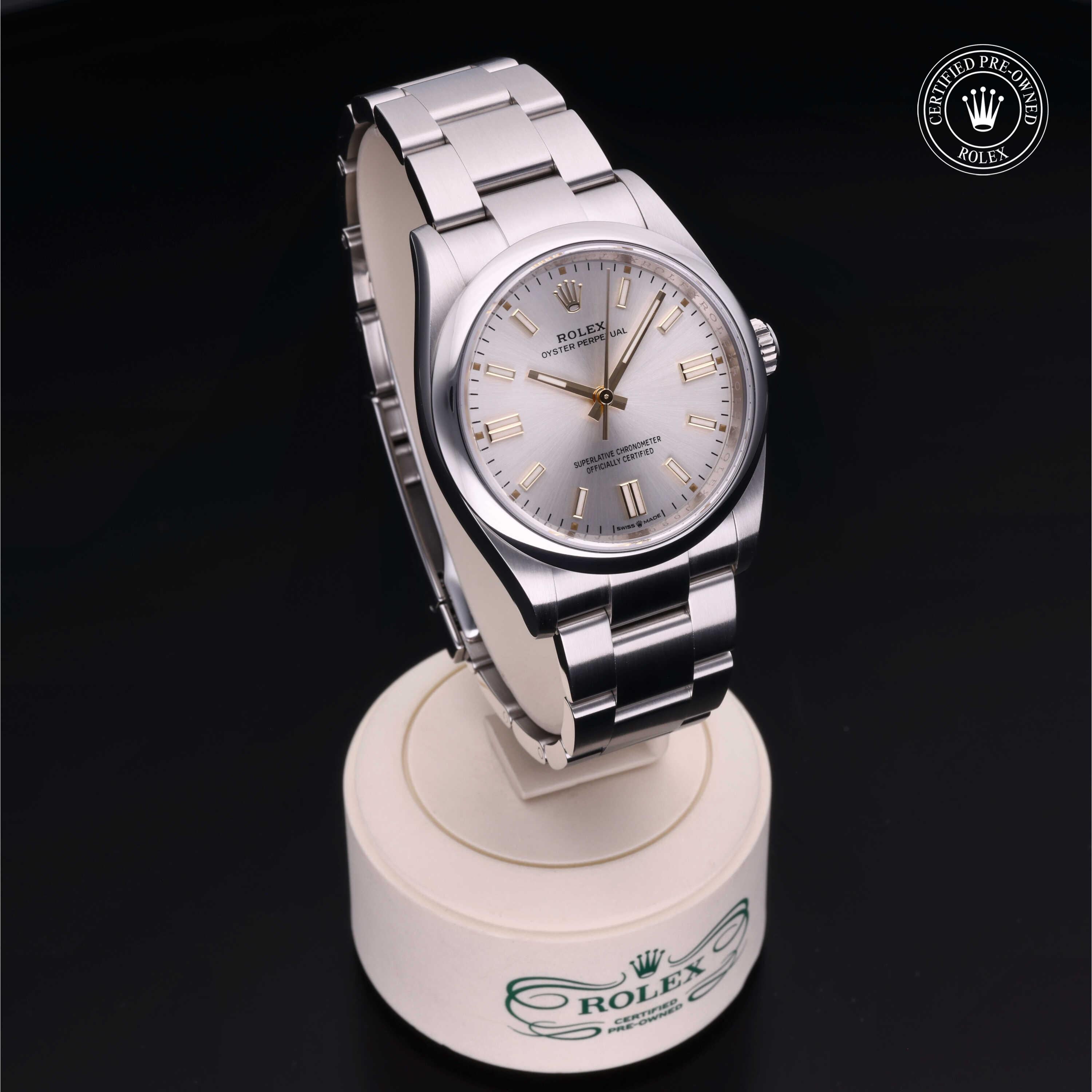 Rolex Certified Pre-Owned Oyster Perpetual 36mm 126000 J090K694 - 360° view