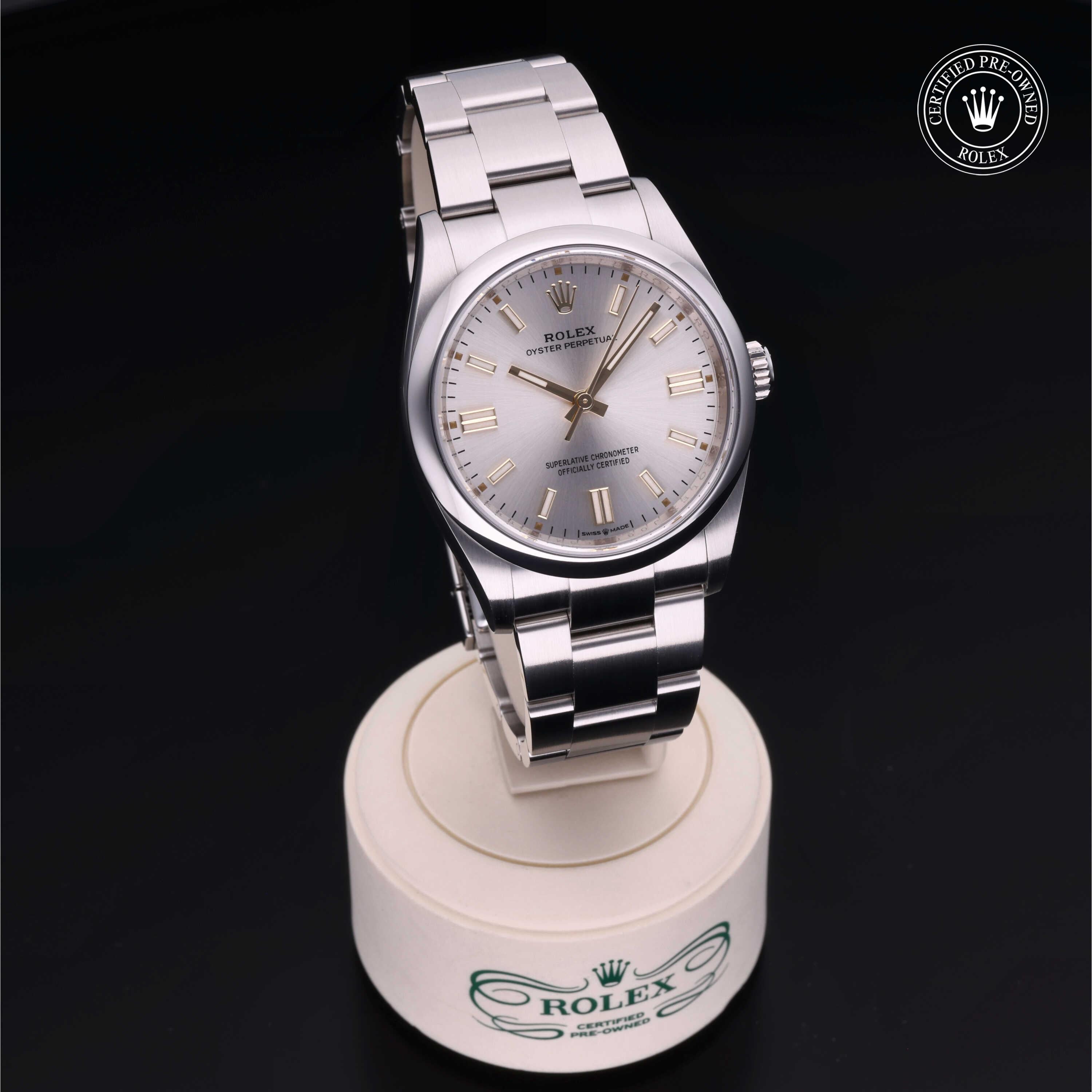 Rolex Certified Pre-Owned Oyster Perpetual 36mm 126000 J090K694 - 360° view