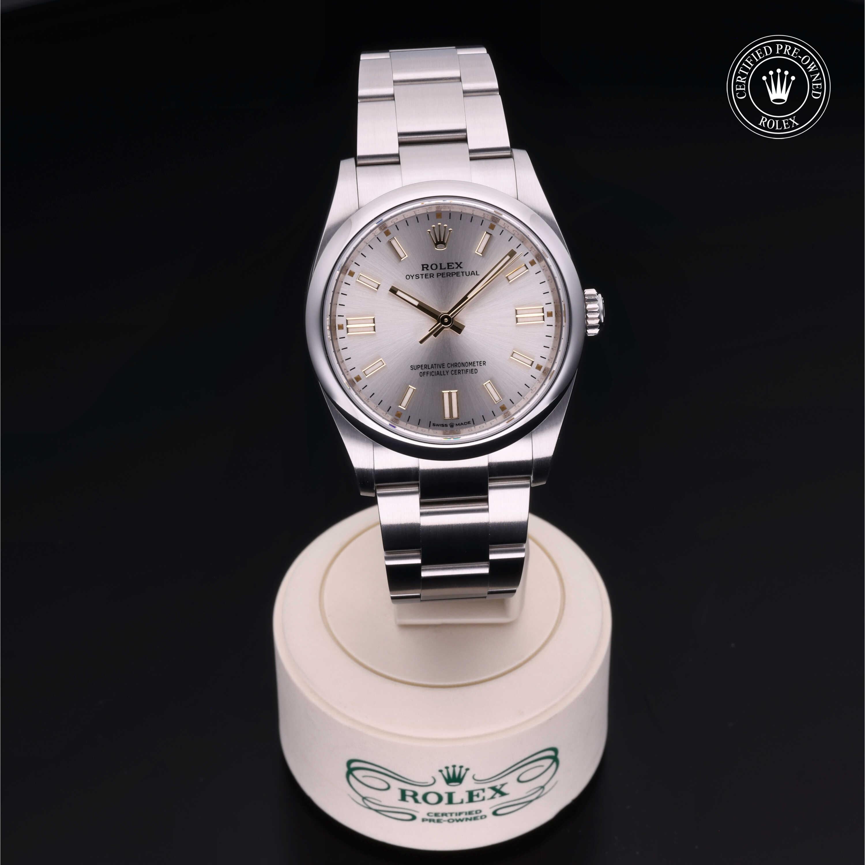 Rolex Certified Pre-Owned Oyster Perpetual 36mm 126000 J090K694 - 360° view