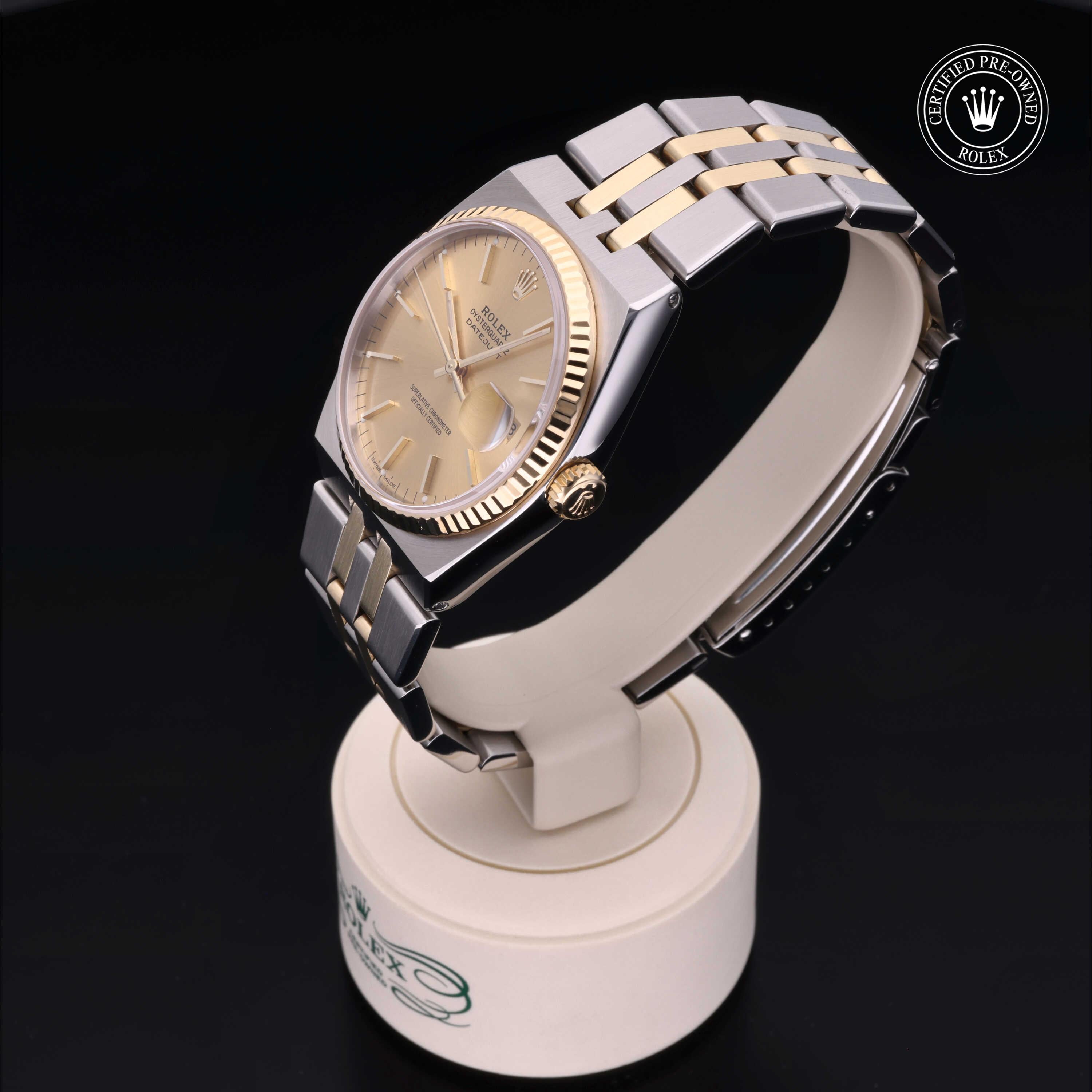 Rolex Certified Pre-Owned Datejust Oysterquartz 36mm 17013 6254431 - 360° view