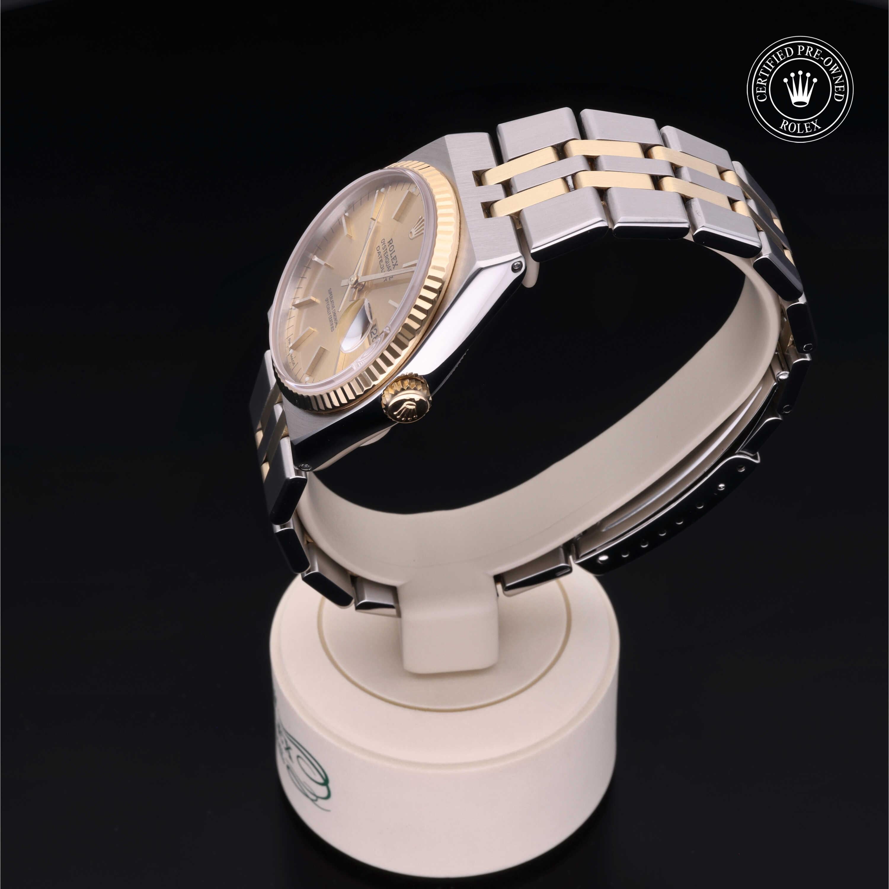 Rolex Certified Pre-Owned Datejust Oysterquartz 36mm 17013 6254431 - 360° view