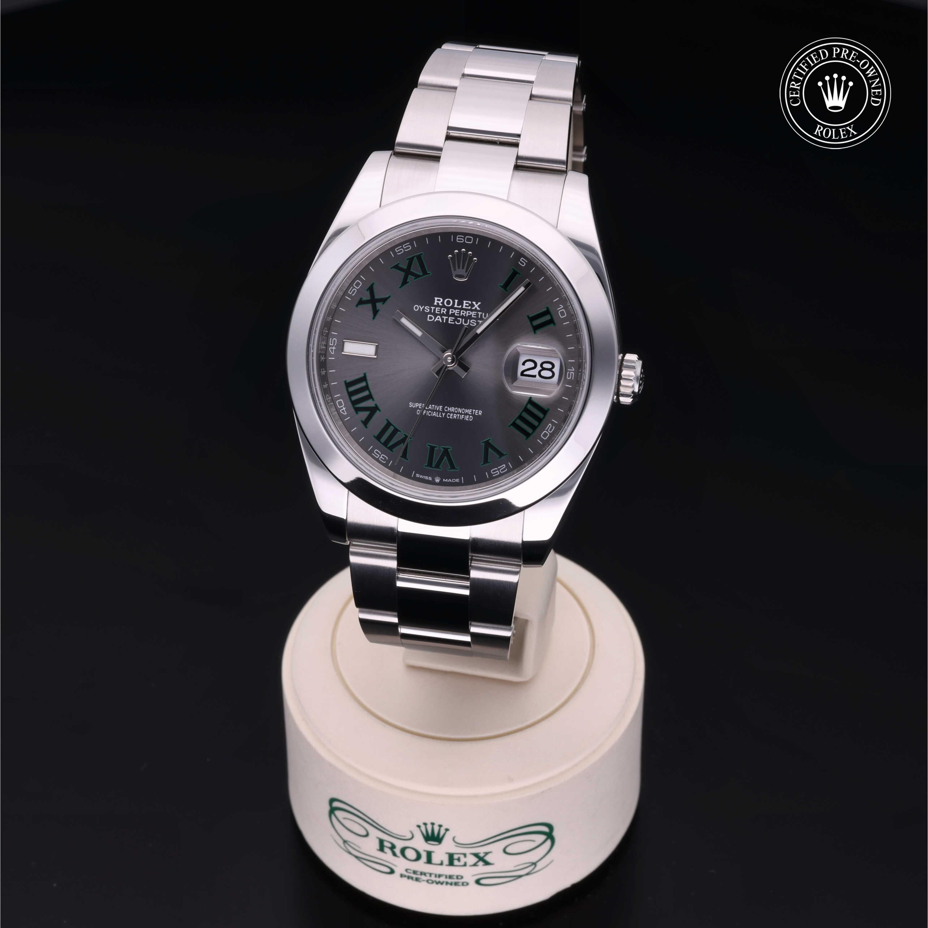Rolex Certified Pre-Owned Datejust 41 126300 96F765W6 - 360° view