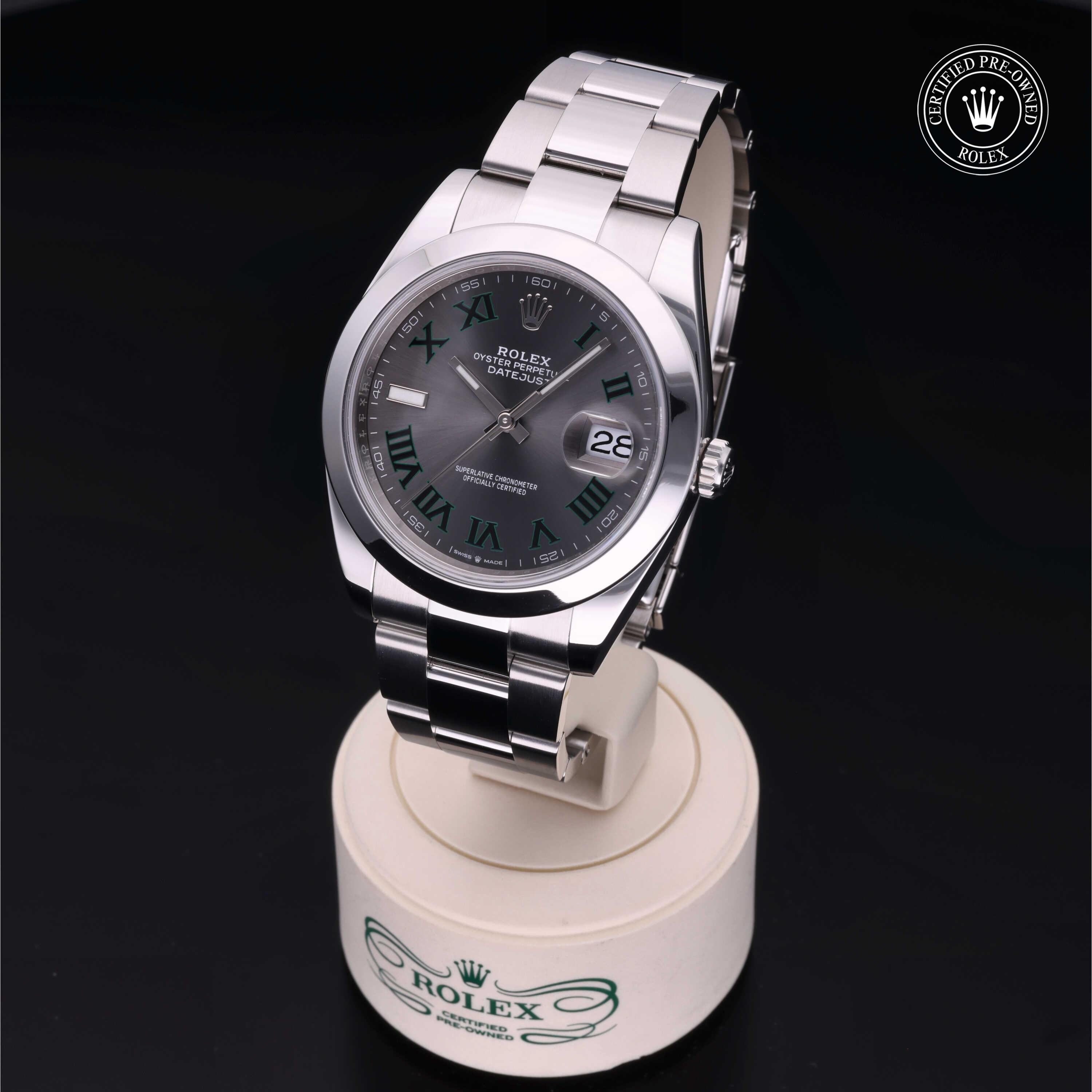 Rolex Certified Pre-Owned Datejust 41 126300 96F765W6 - 360° view