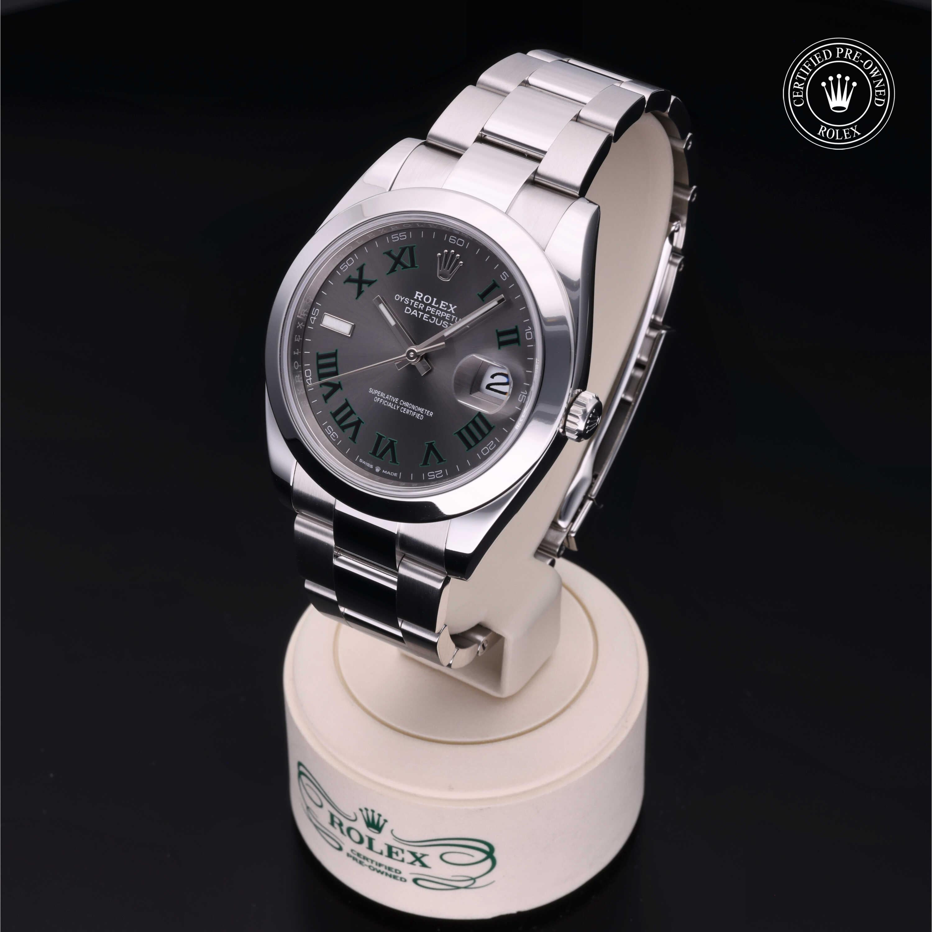 Rolex Certified Pre-Owned Datejust 41 126300 96F765W6 - 360° view
