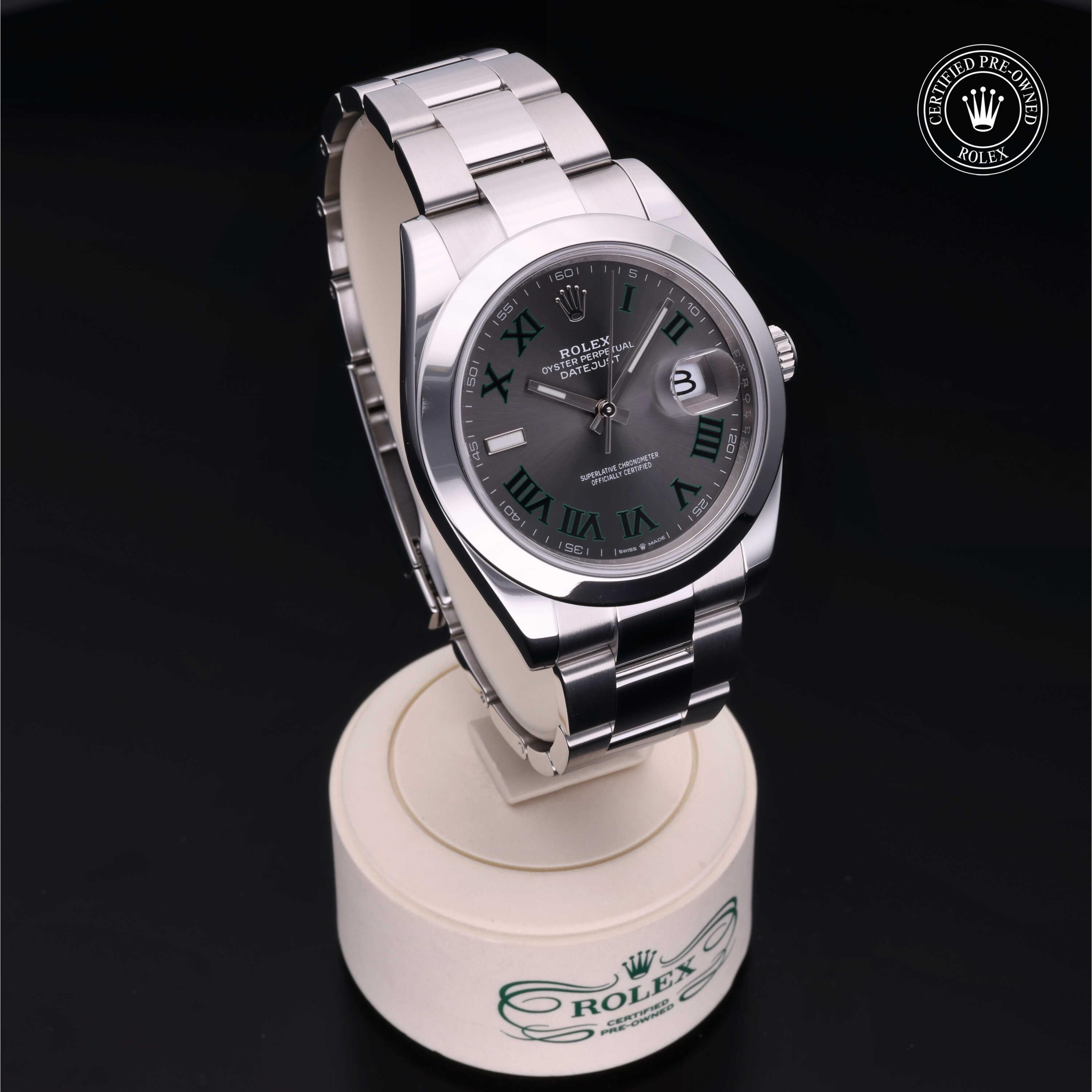 Rolex Certified Pre-Owned Datejust 41 126300 96F765W6 - 360° view