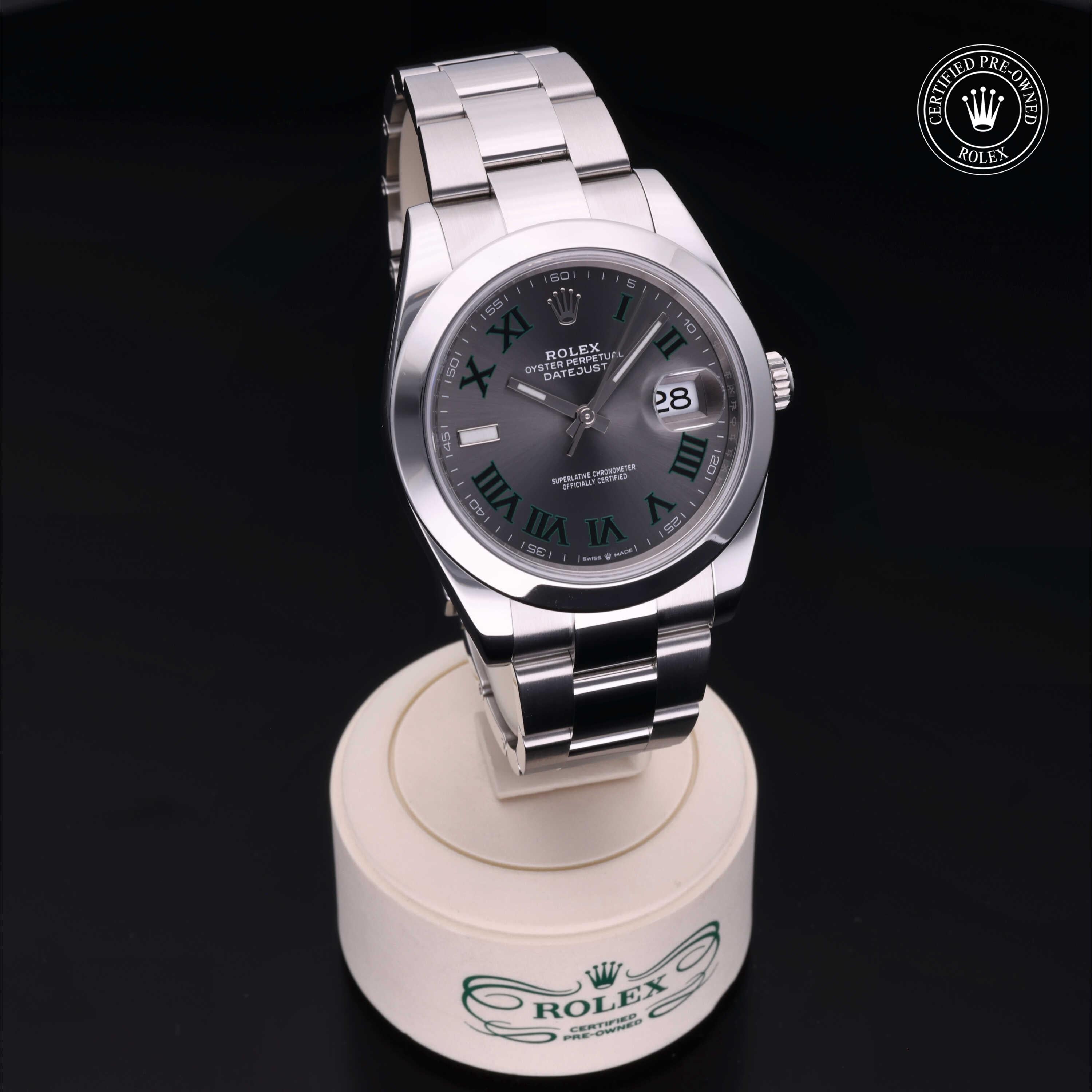 Rolex Certified Pre-Owned Datejust 41 126300 96F765W6 - 360° view