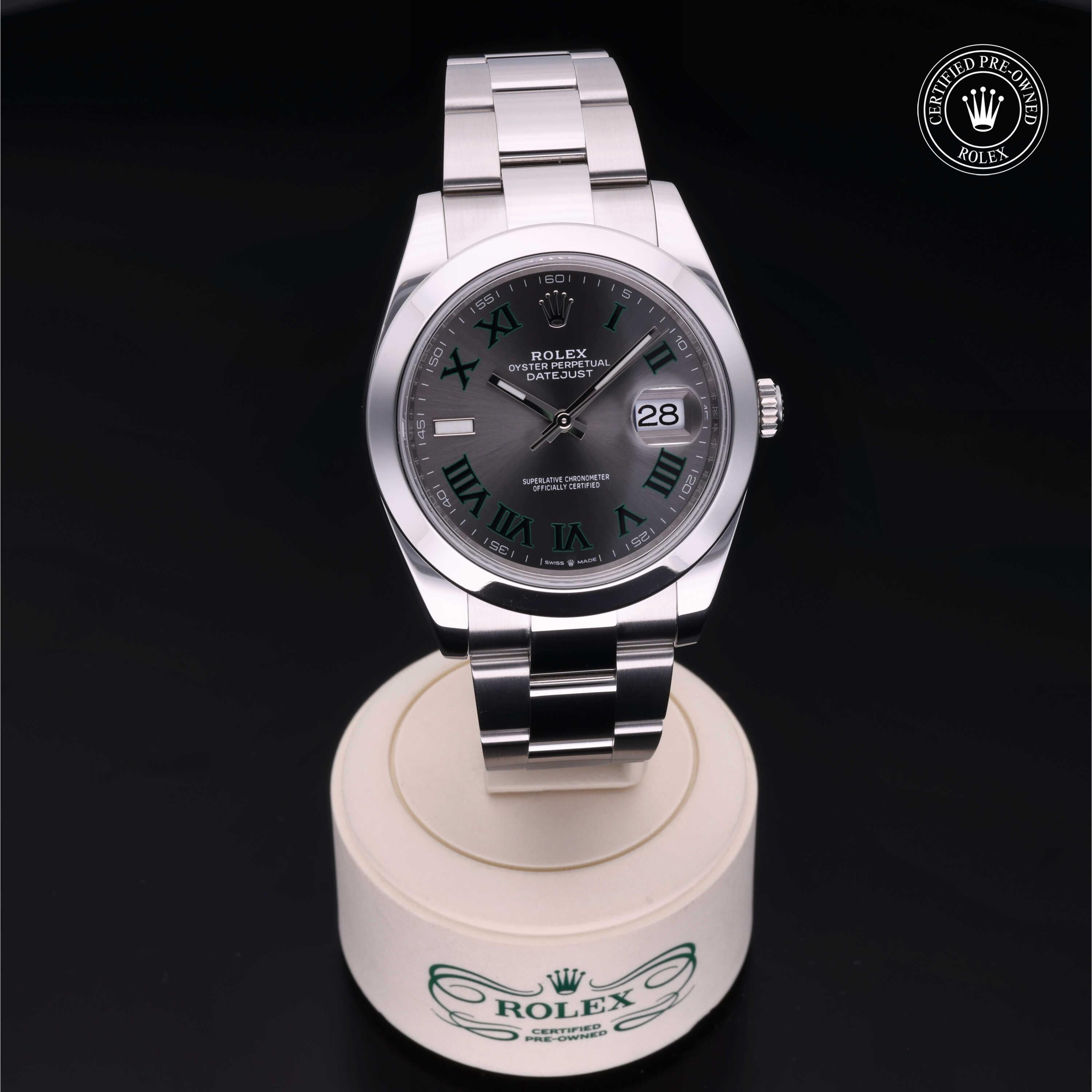 Rolex Certified Pre-Owned Datejust 41 126300 96F765W6 - 360° view