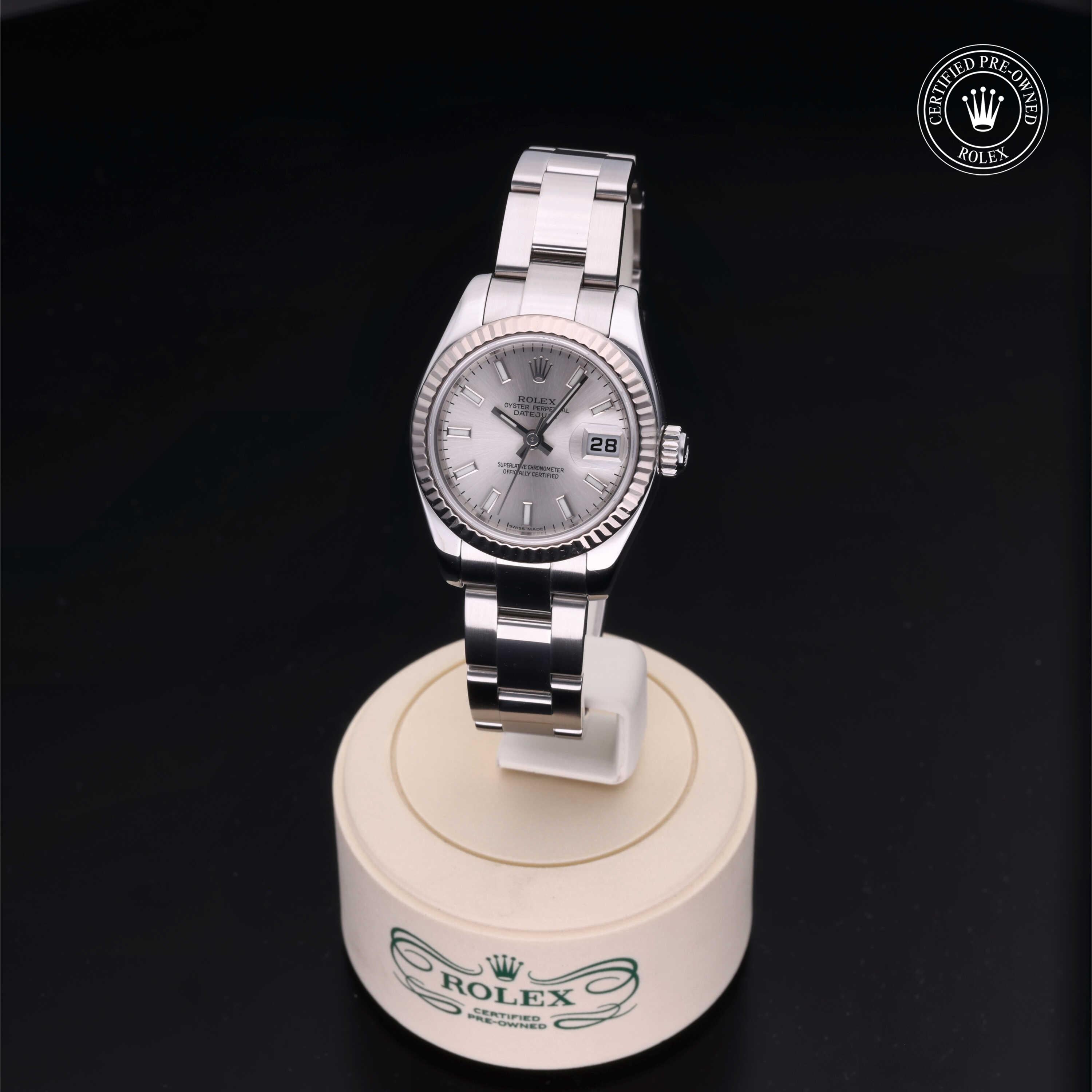 Rolex Certified Pre-Owned Lady-Datejust 26mm 179174  D220374 - 360° view