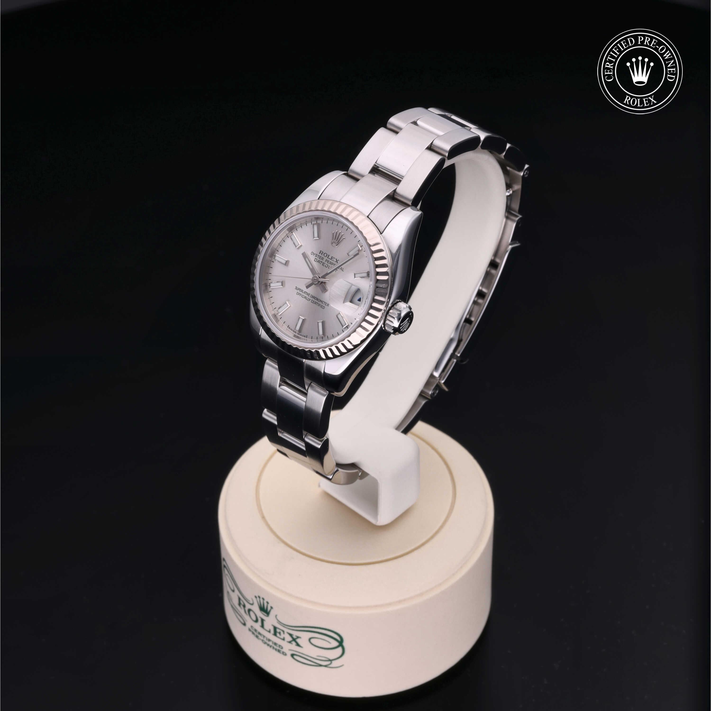 Rolex Certified Pre-Owned Lady-Datejust 26mm 179174  D220374 - 360° view